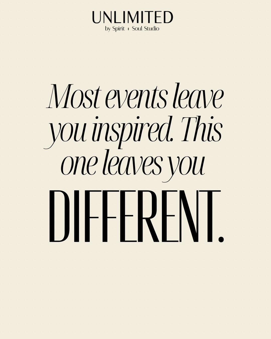 Most personal development conferences give you inspiration and information. You leave feeling lit up&hellip; and then a few weeks later, you&rsquo;re back in the same patterns. Because nothing actually shifted in your body or your subconscious.

UNLI
