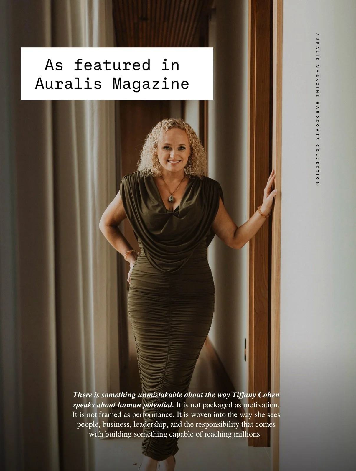 She&rsquo;s in the pages 📸✨ So honored to share that I&rsquo;ve been featured in @auralismagazinewib by @megbradyhouse 

Being surrounded by a room full of inspiring, powerful women and seeing it all captured in print is truly a dream come true. 

A