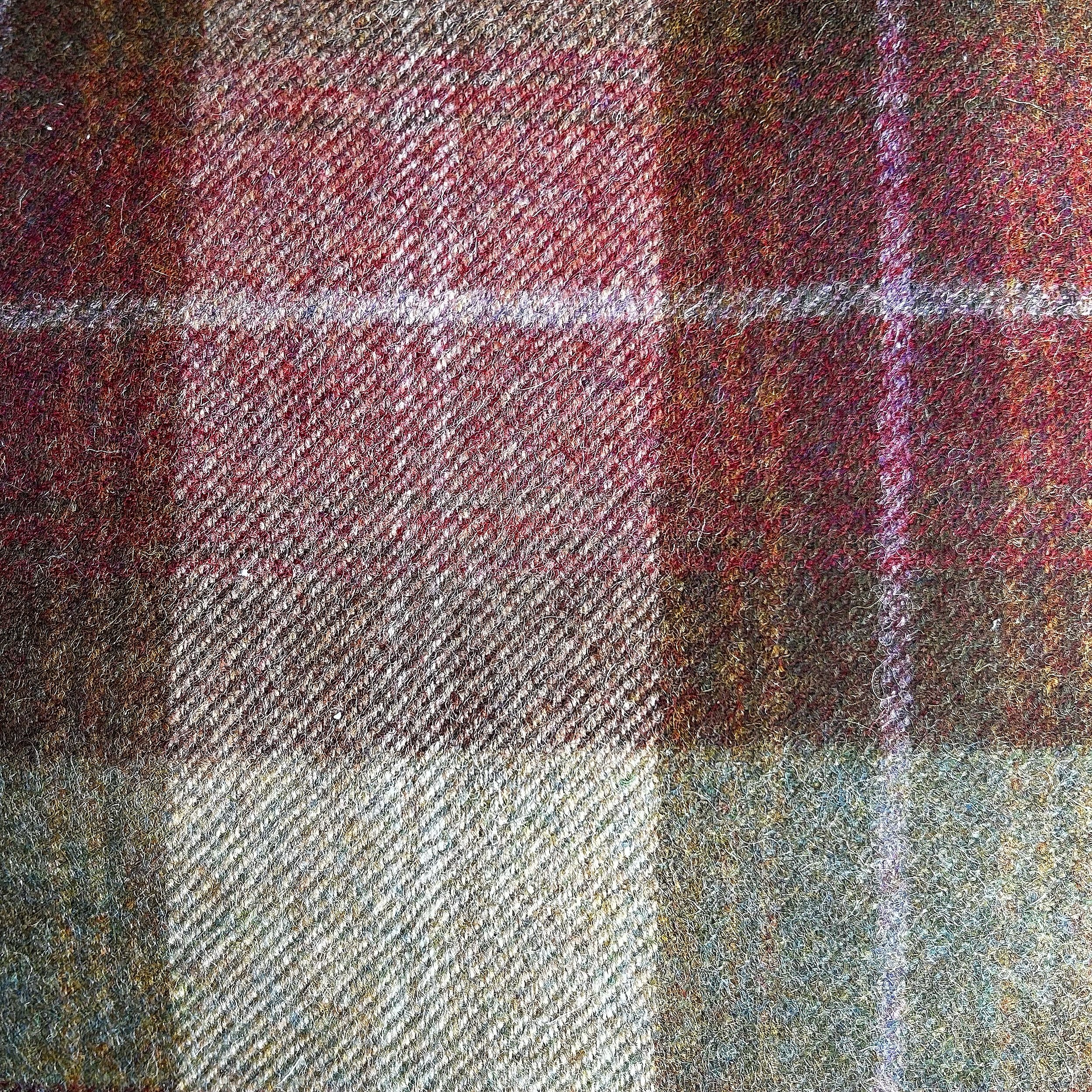 Wool Plaid Autumn Berry