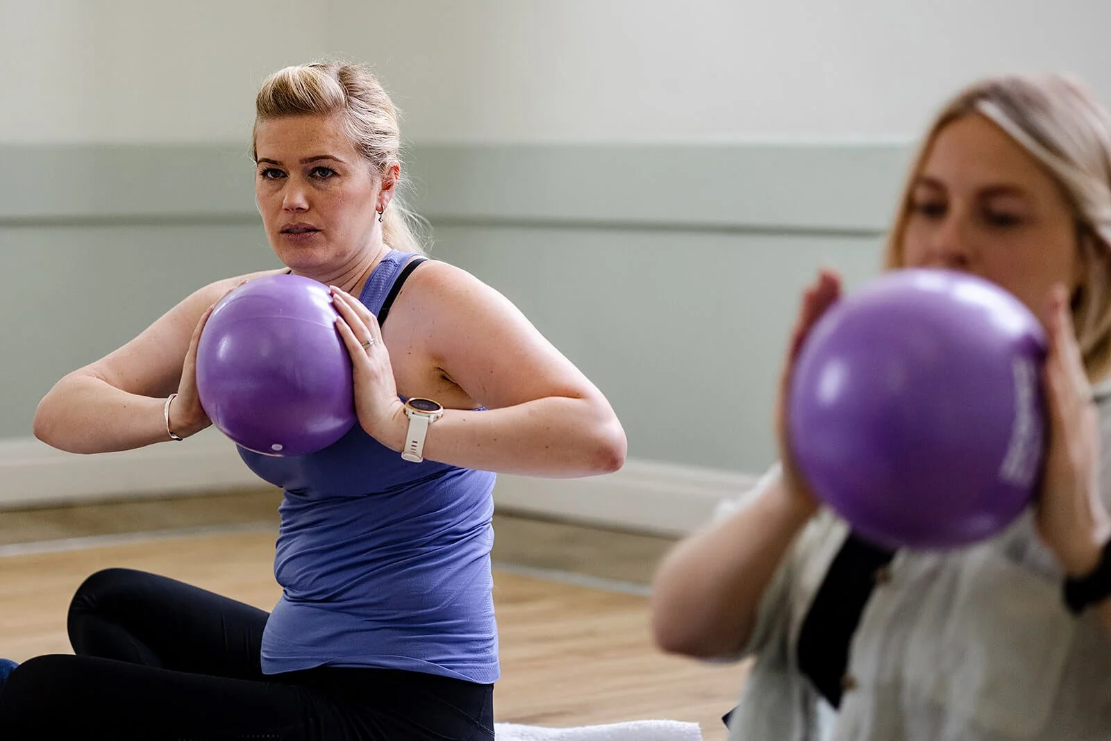 women practising yoga at the gaiters centre in easing wold