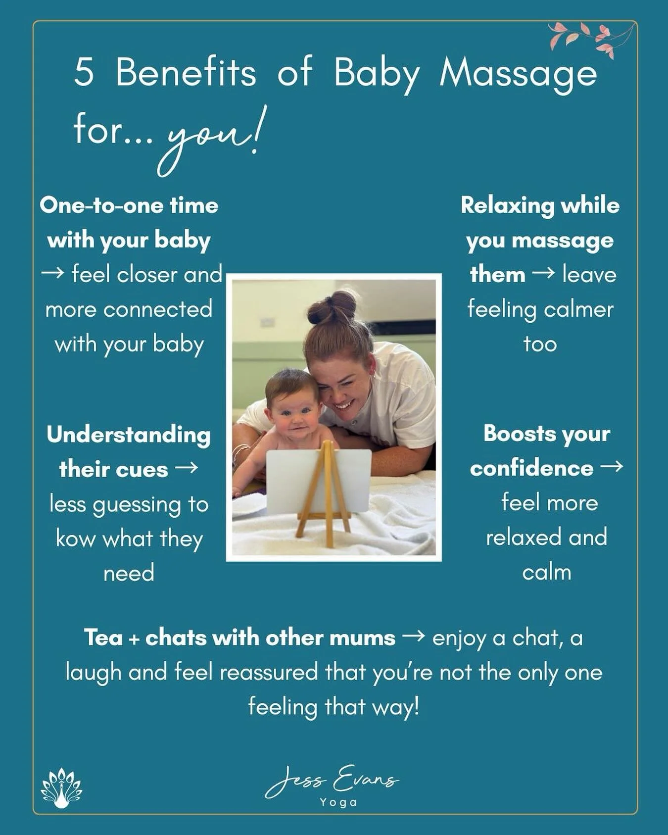👶🏼 Looking for a mum &amp; baby class this September?

😵&zwj;💫 With so many options, it can feel a bit overwhelming &ndash; but let me help! 

🥰 Look for a class that not only supports your baby&rsquo;s development, but supports YOU too&hellip; 