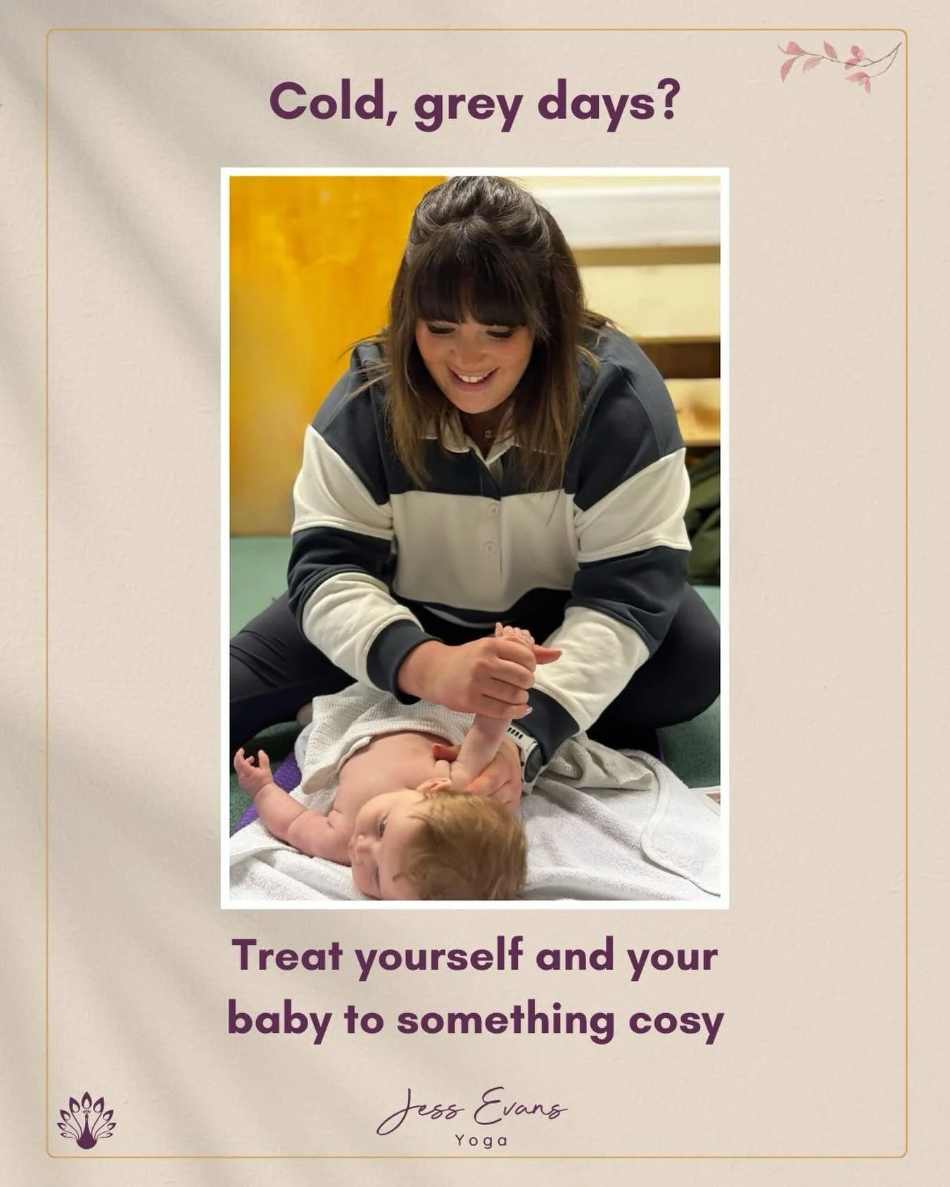 🌧️ Rain, muddy prams and the grey days starting to drag?

👶🏼 If you&rsquo;re stuck indoors with your little one (and missing adult conversation!) you&rsquo;re definitely not alone!

✨ Why not swap the cold and gloom for something warm, cosy, and w