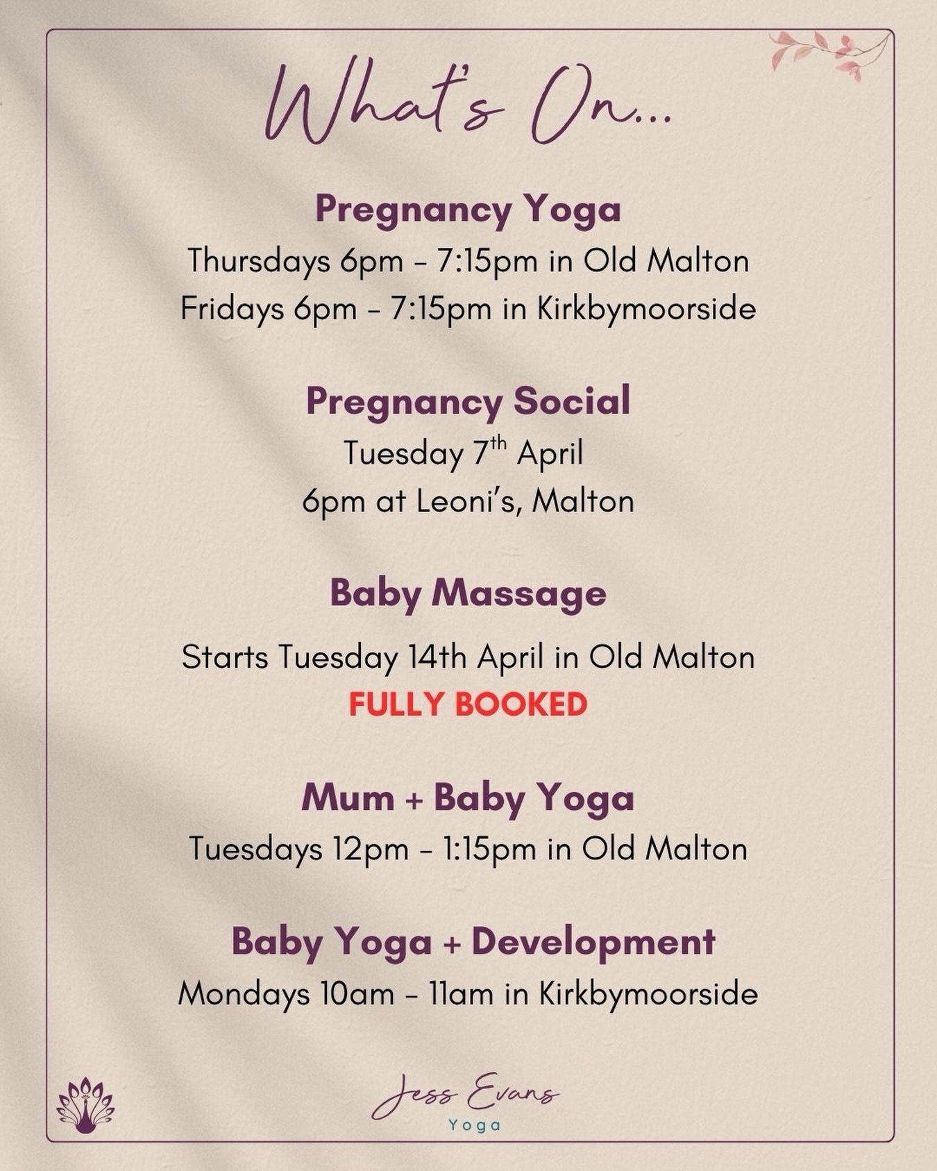 ⭐️ From First Kicks to Baby Cuddles &ndash; Join My Warm, Welcoming Classes Today ⭐️

🤰🏻👶🏼Whether you&rsquo;re expecting your first baby or adjusting to life with a newborn, my friendly, down-to-earth classes are designed to help you build a supp