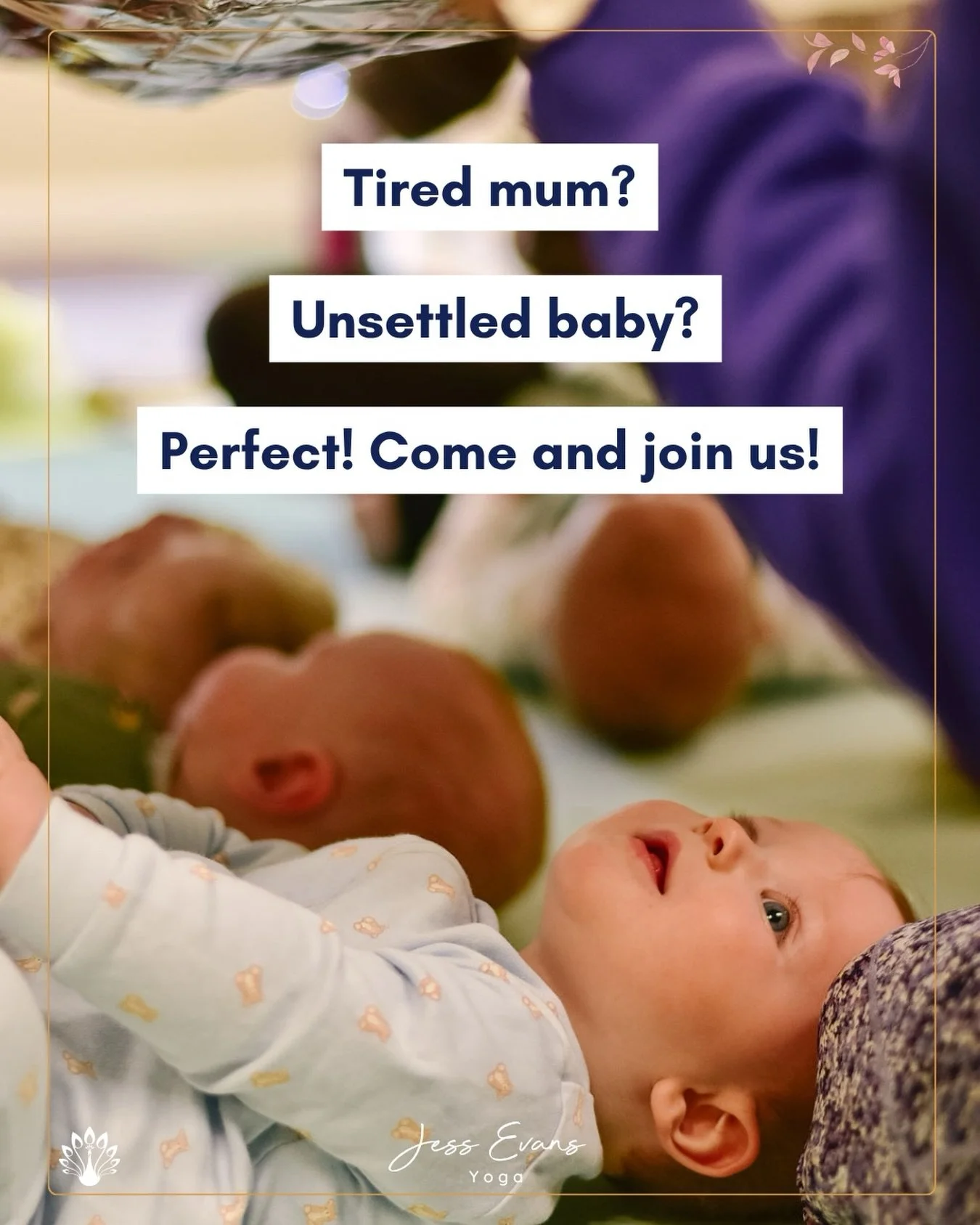 😵&zwj;💫 You know those baby classes that leave you more frazzled than when you walked in? Not here.

💕 Soft lighting. Gentle music. Small groups. A brew in your hand. A room full of mums who get it.

👶🏻 Baby massage helps your baby sleep better 