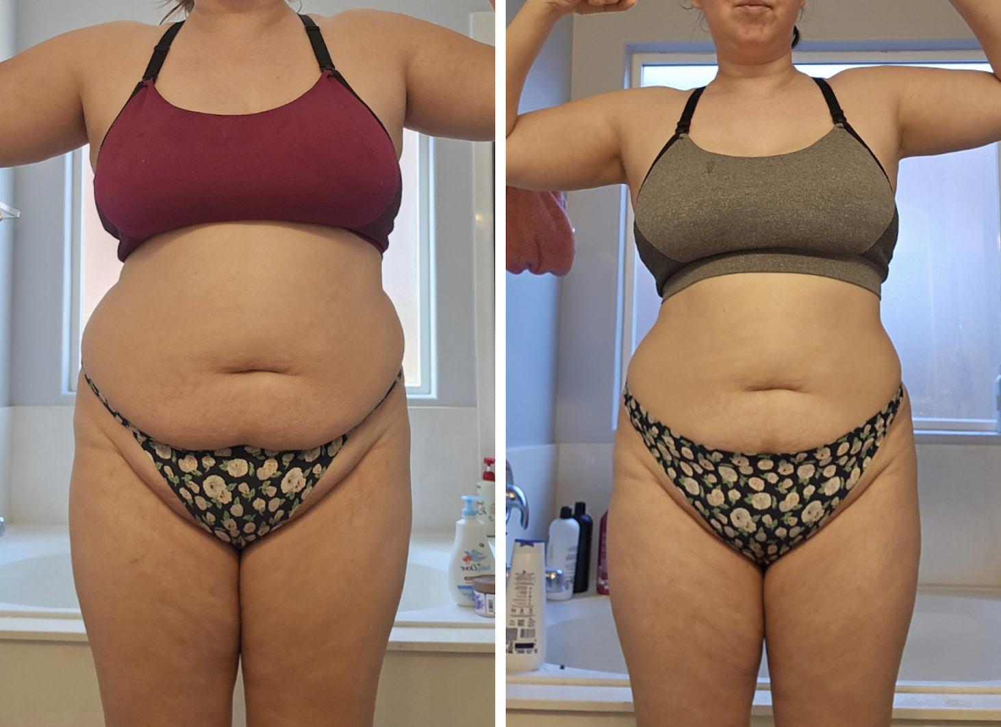 Image of Alysha's transformation with ALIGN Wellness.