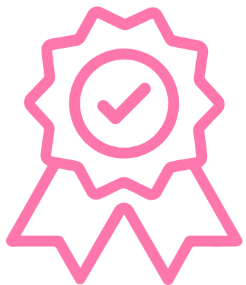 Icon representing Natalie's background as a certified coach.