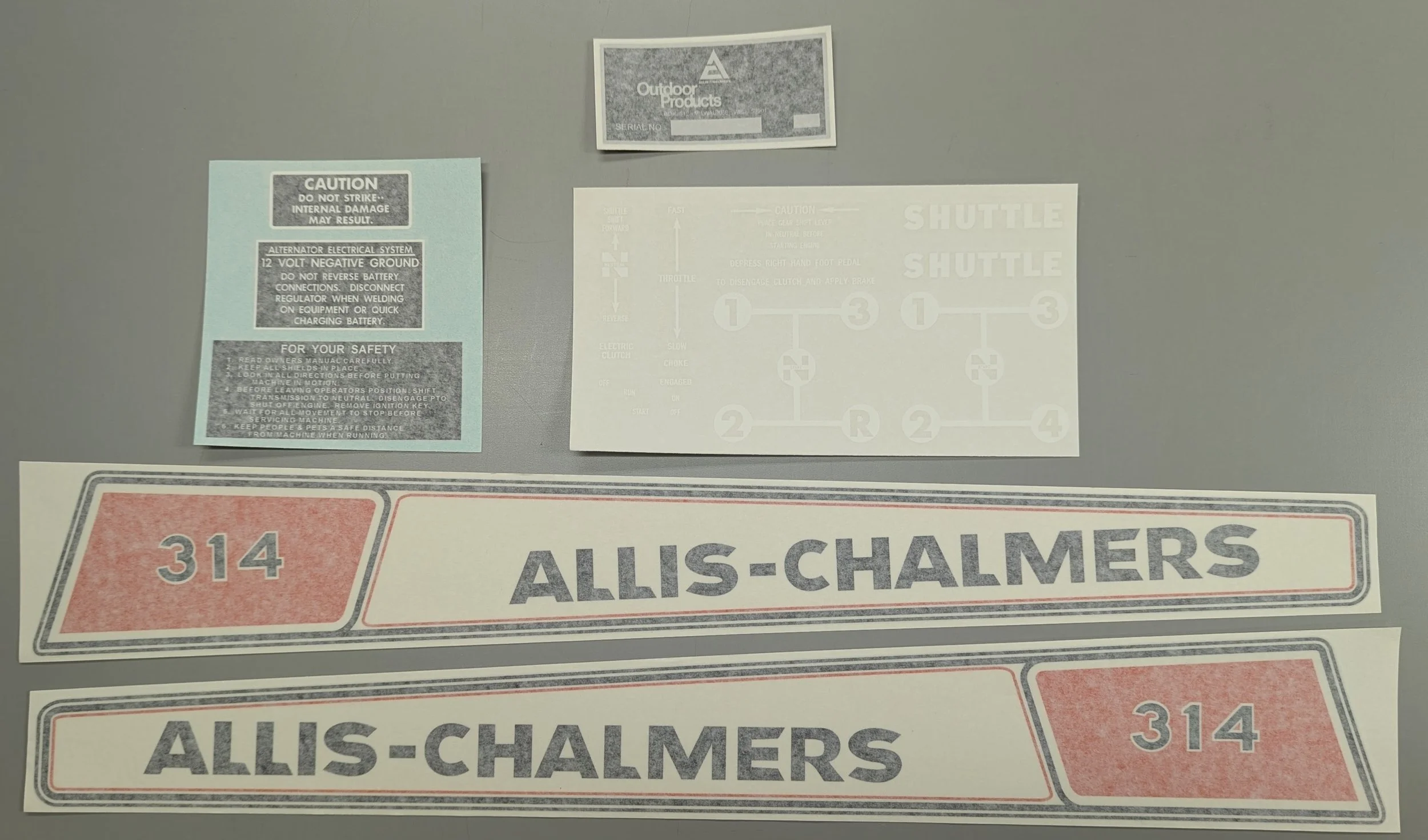 Allis Chalmers 314