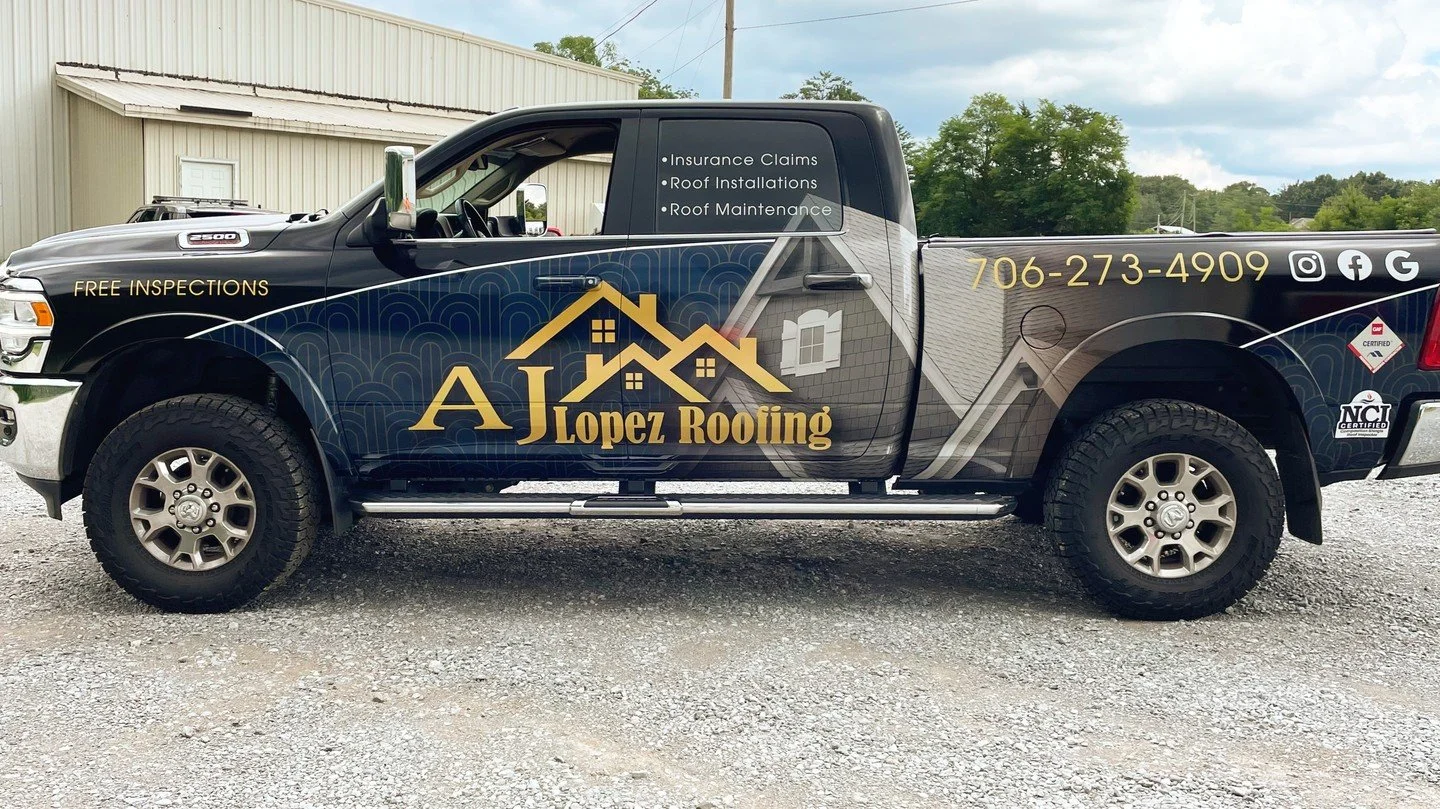 Nice looking truck wrap that we did a few weeks ago! We look forward to working with these guys again! 

 #truckwrapdesign #truckwrap #design #graphicdesign #carwraps #vehiclewraps #decalsticker #oneofakind