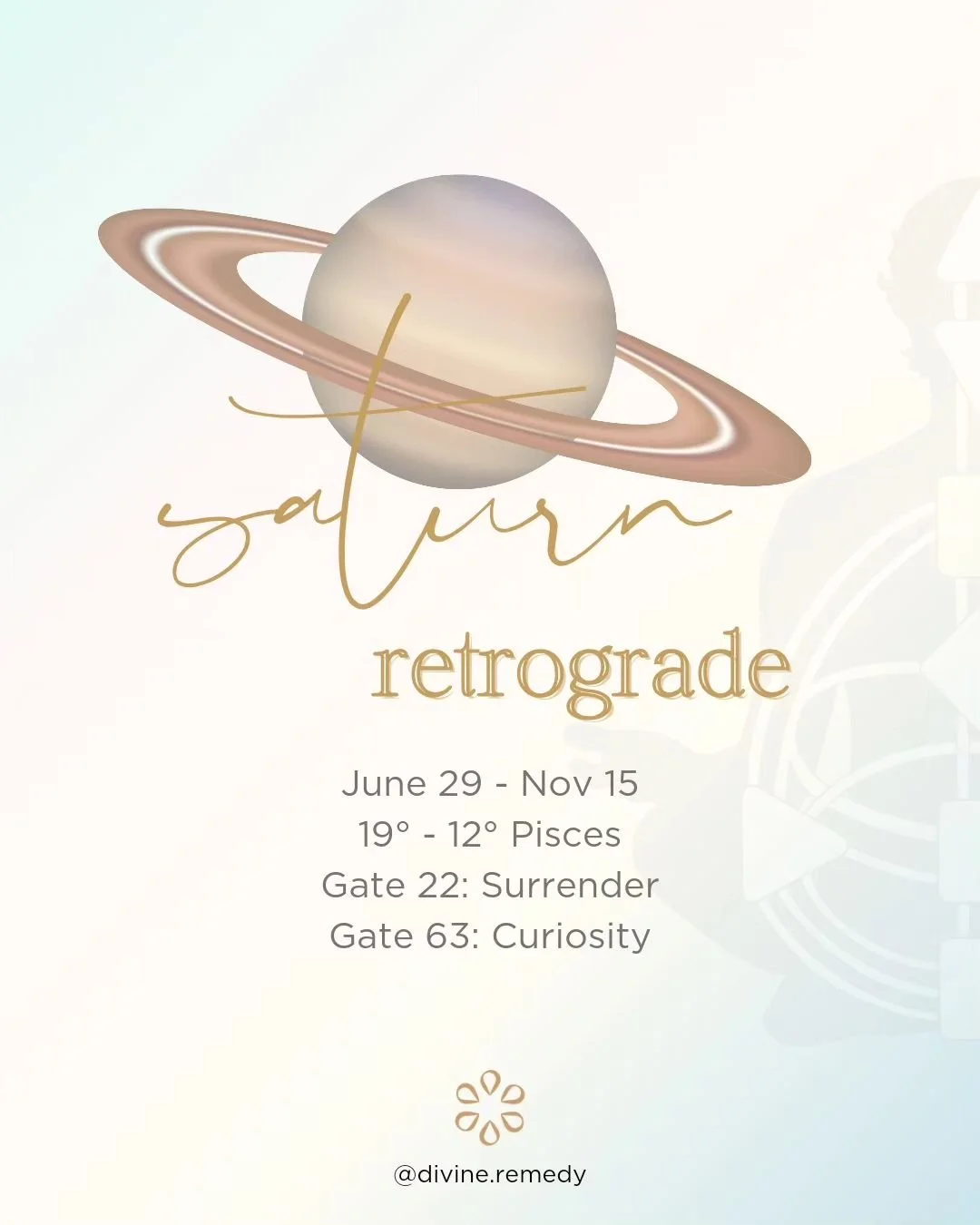 Saturn Retrograde starts tomorrow, and here's what may be in store for you.

Saturn rules and rewards discipline, structure, and accountability. He is the taskmaster who ensures we face the consequences of our actions (as well as get the rewards). 

