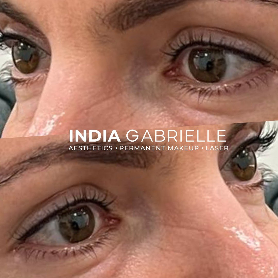 Permanent Upper Eyelash Enhancement by India Gabrielle
