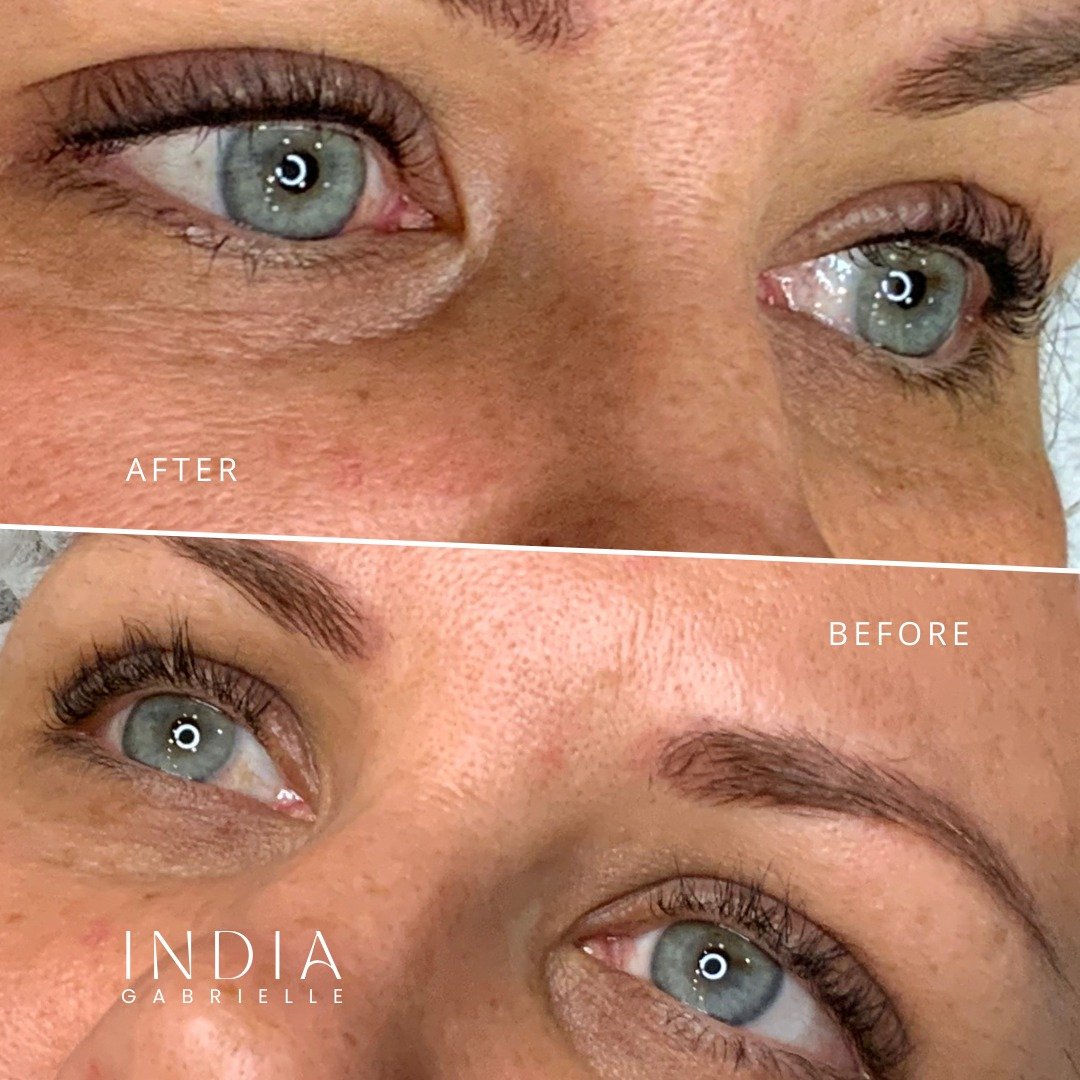 Permanent Upper Eyelash Enhancement by India Gabrielle