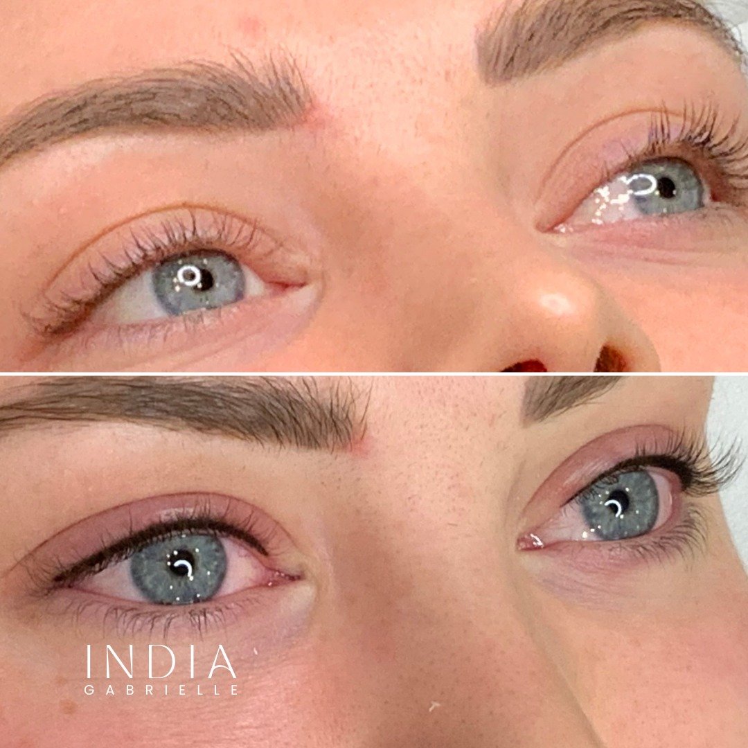 Permanent Upper Eyelash Enhancement by India Gabrielle