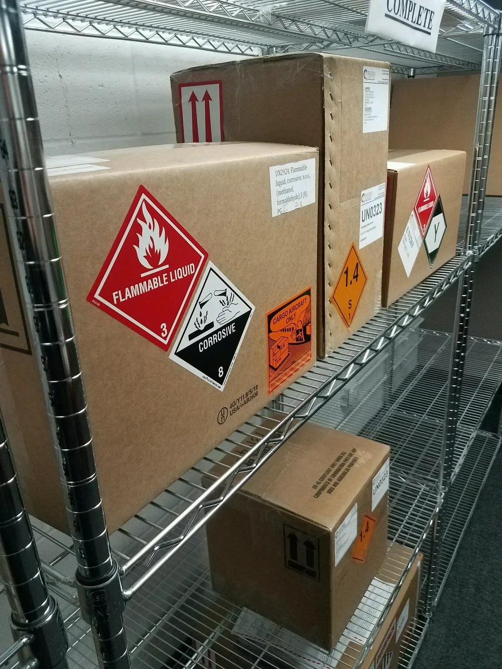 Dangerous Goods Packaging Services — Basic Crating and Packaging Inc