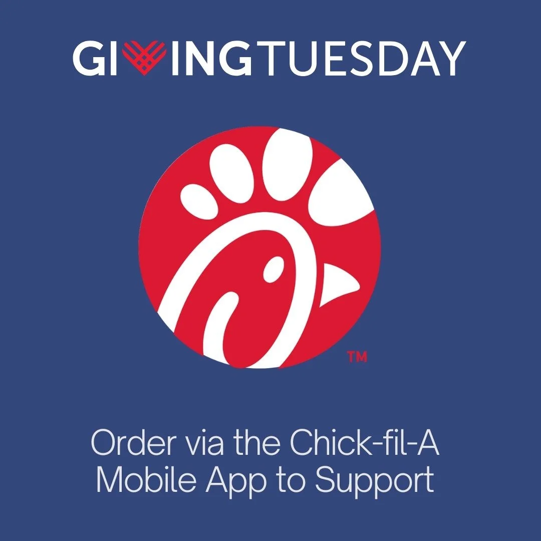 Tomorrow is #givingtuesday and we are excited to partner with @cfnorthstate. To get involved with the giving all you have to do is order via the mobile app.

#morethanchicken #chickfila #community