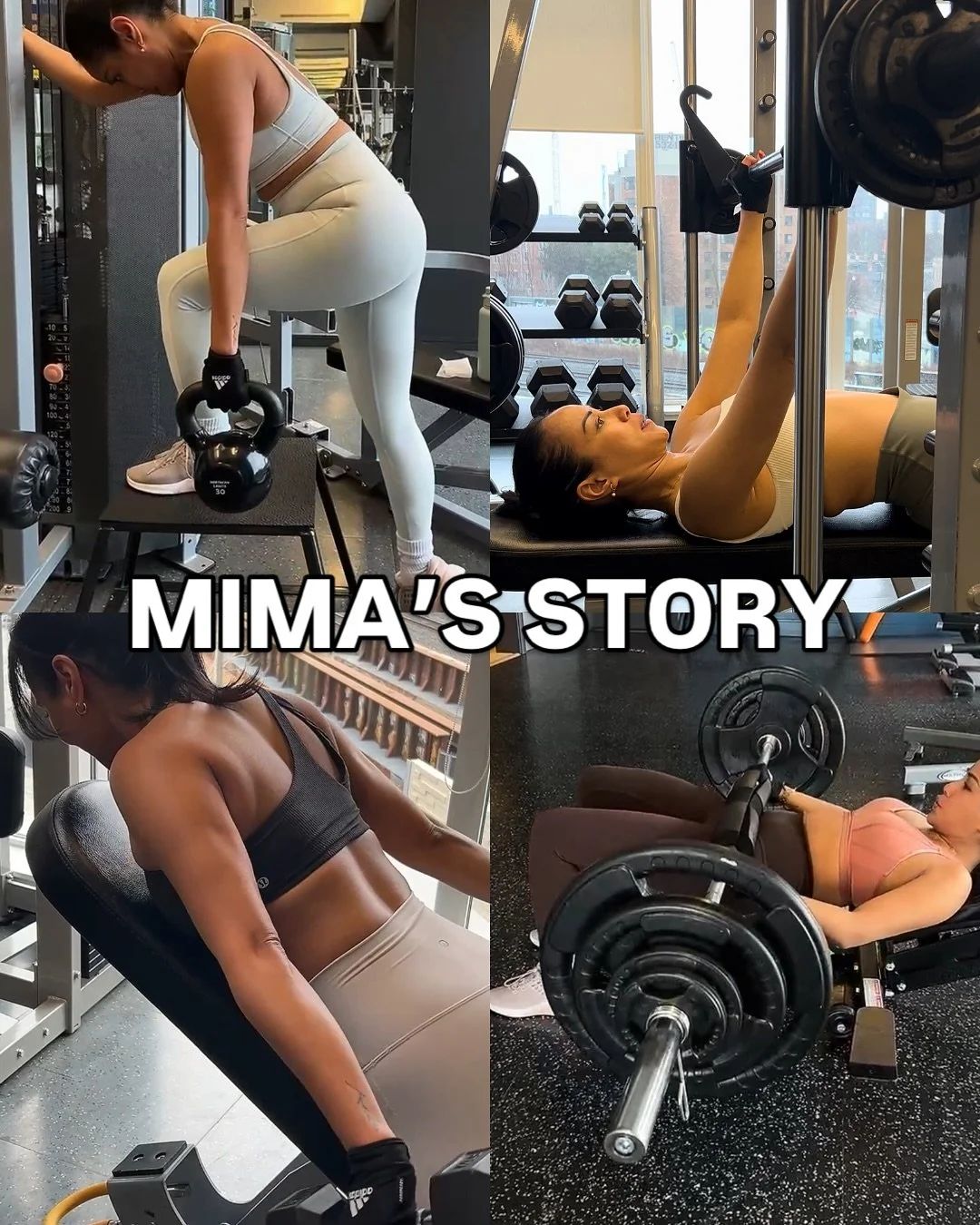 Pilates Princess &rarr; Gym Baddie. Here&rsquo;s why she switched.

Mima is a Pilates Princess turned full-blown gym baddie, and honestly? She has never looked back.

When she first came to me, she&rsquo;d been active for years &mdash; Lagree, fitnes