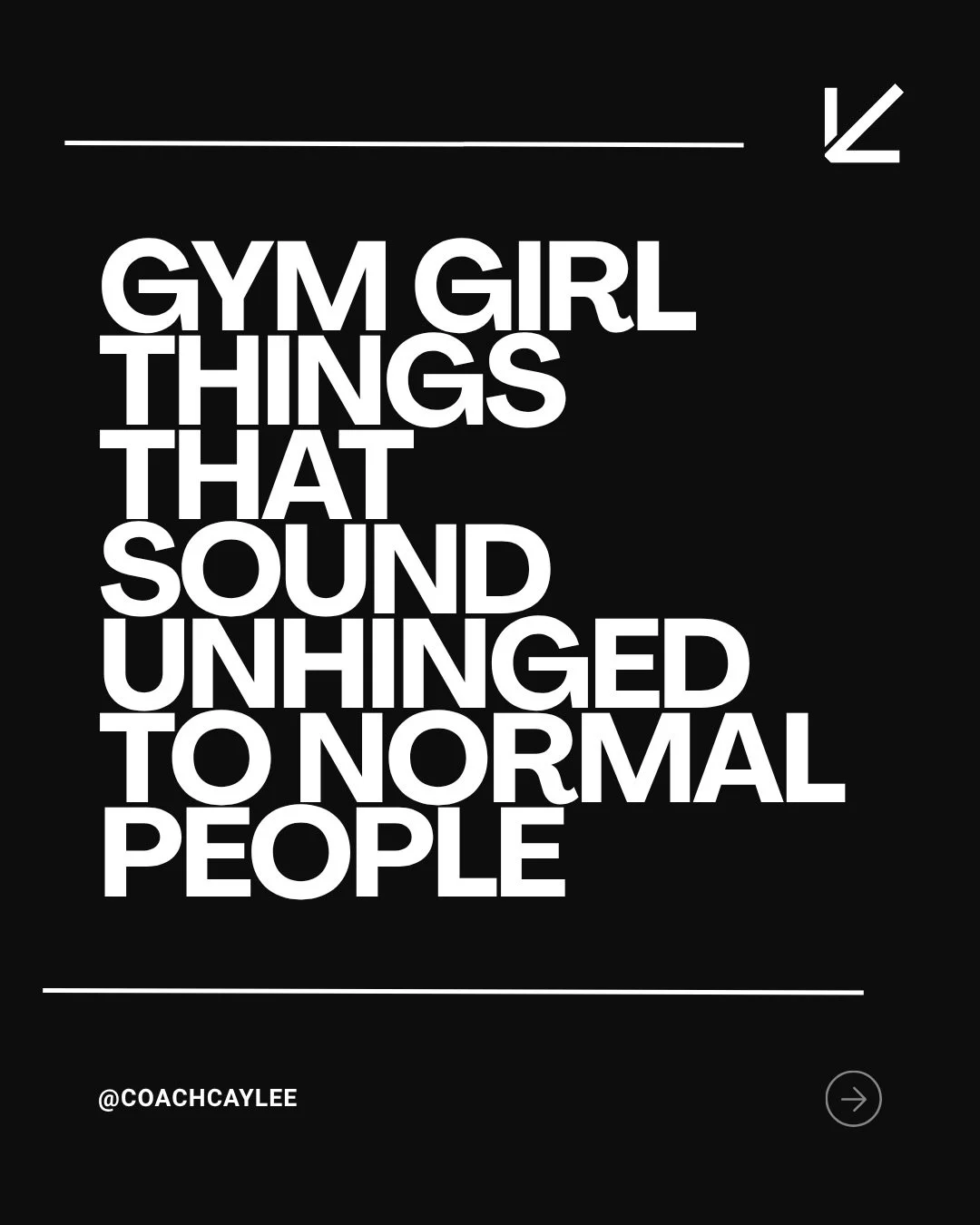 Tag your gym bestie that also thinks these are completely normal behaviours 💪🏼