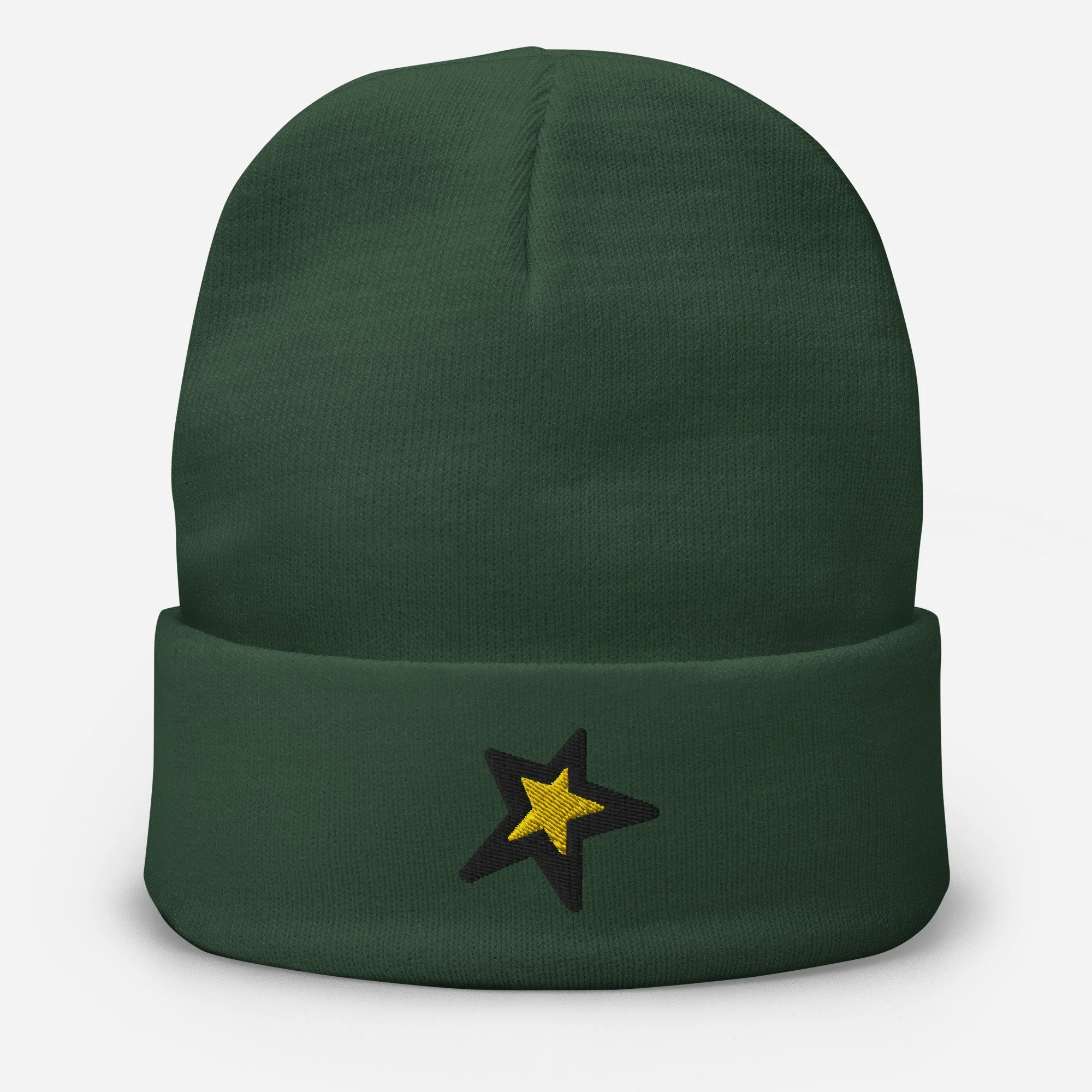 Star Embroidered Beanie