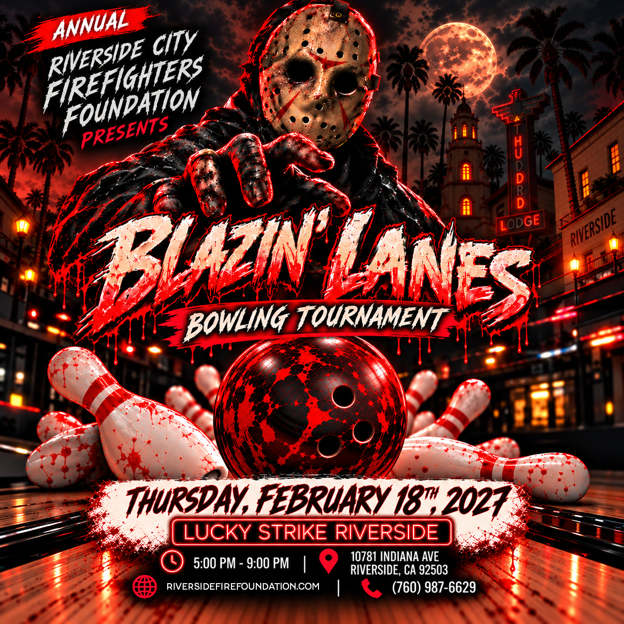 2027 Annual Blazin Lanes Fundraiser 