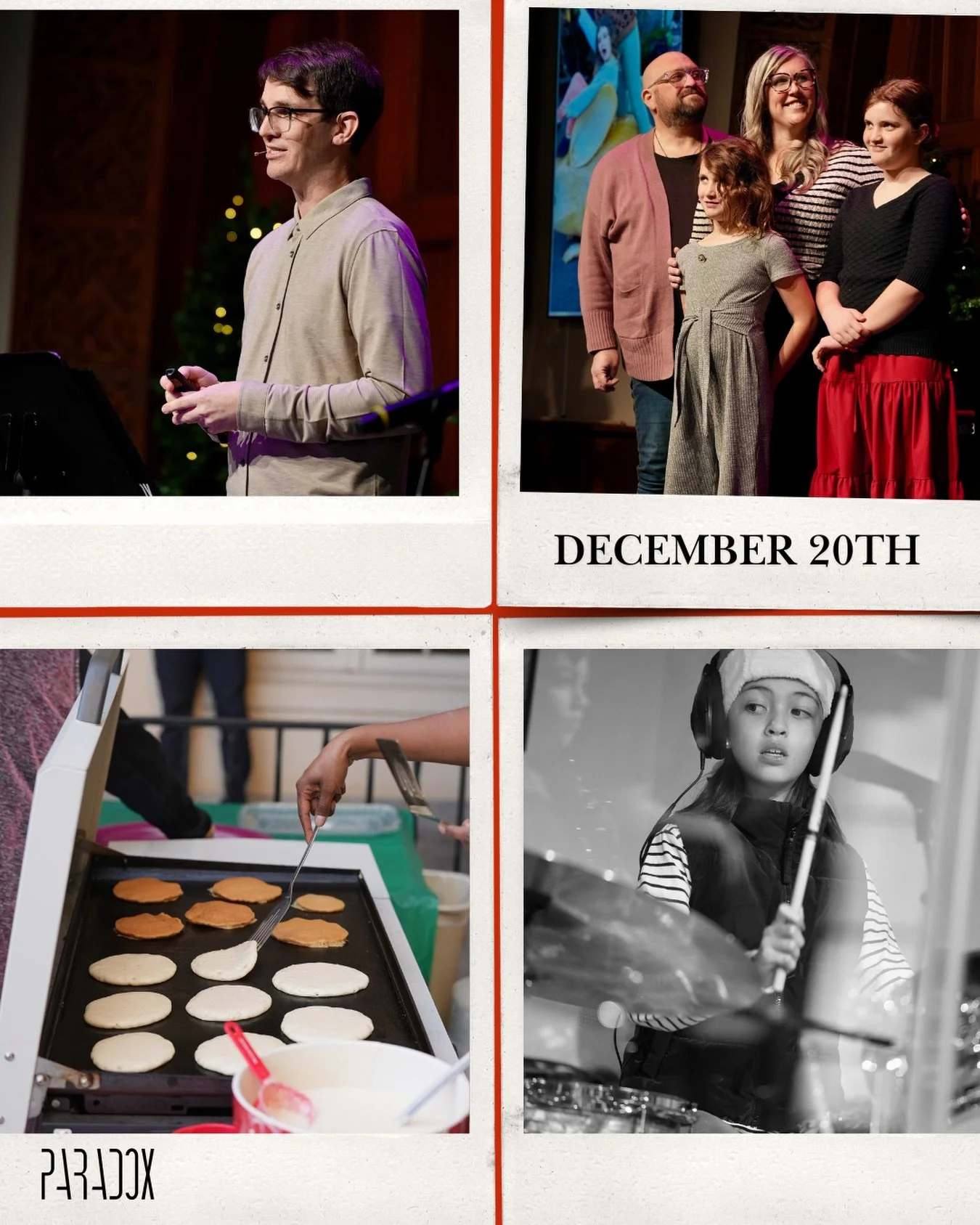 This past weekend, we celebrated our annual Dear Maya service! We kicked off the morning with a delicious pancake breakfast and even shared a special dedication. It was a beautiful way to experience community and begin Christmas week together. Watch 