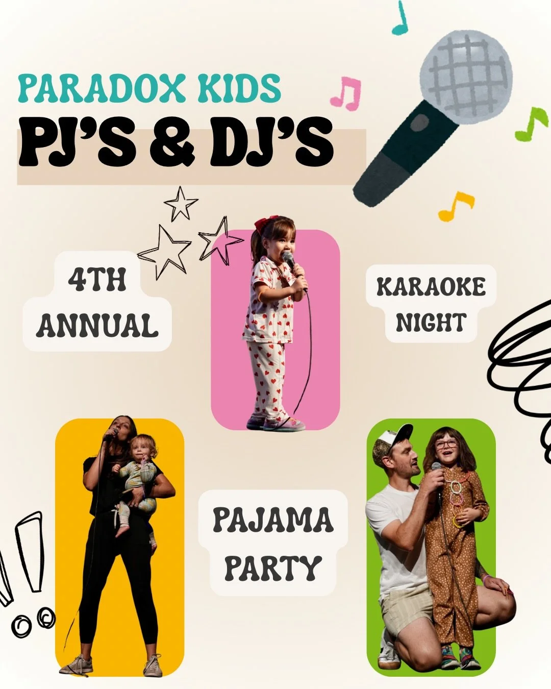 This past weekend we hosted our 4th annual PJs &amp; DJ&rsquo;s party 🖤✨
A night full of karaoke, comfy attire, nonstop laughs, inflatable dinosaurs, and the best memories! 

These are the kind of nights we wish we could bottle up forever. Already c
