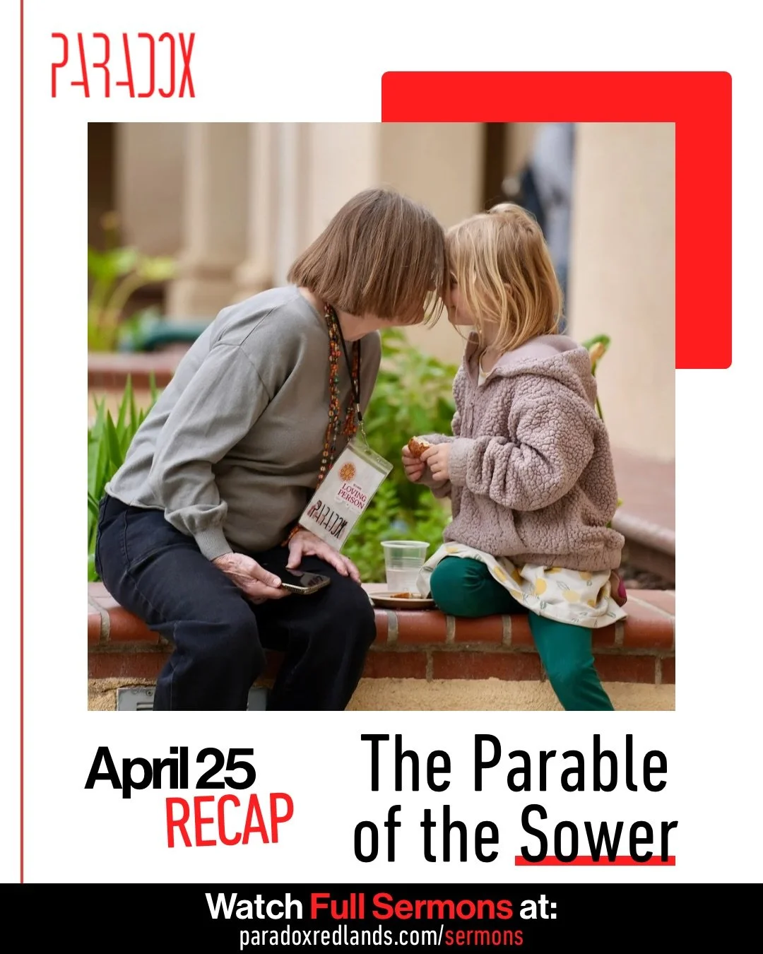 This past Saturday, Pastor Craig dove into the Parable of the Sower and talks about how we cheapen the parables of Jesus whenever we believe there is only one correct interpretation.

Full sermon now available on our website at https://paradoxredland