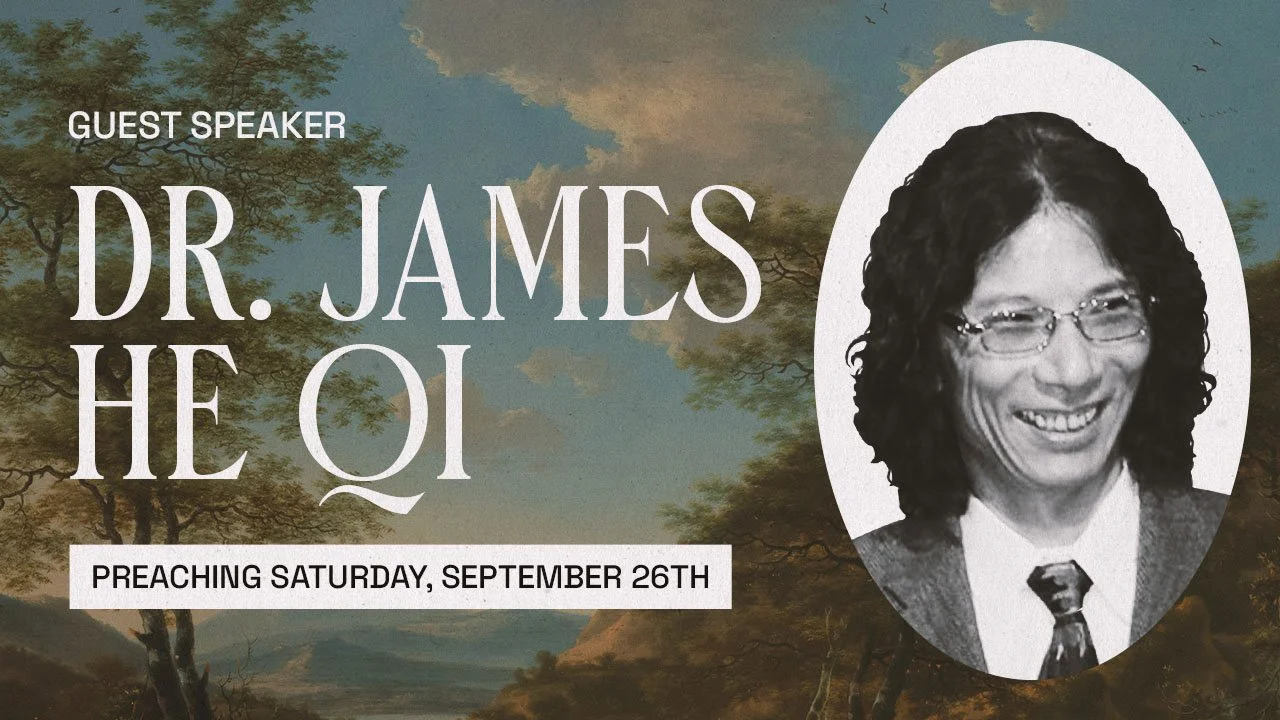 Guest Speaker: Dr. James He Qi