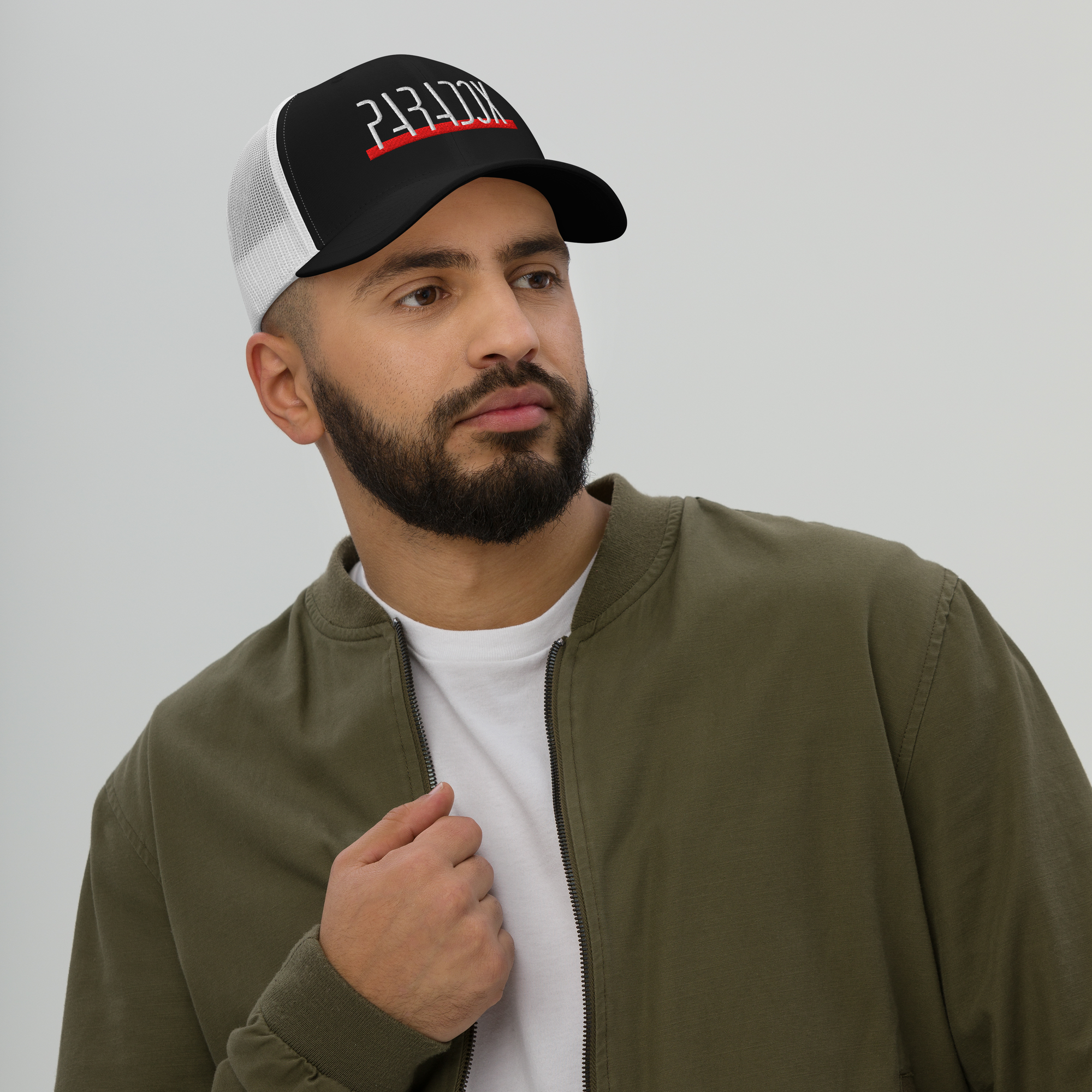 Paradox Logo Embroidered Trucker Cap