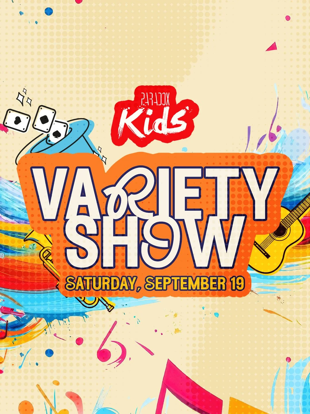 Our beloved Paradox Kids Variety Show is back on Saturday, September 19th!
ㅤ
The theme is GOING VIRAL and all ages are welcome to participate.
ㅤ
If you have any questions or an act you would like to submit for the show, please visit our Upcoming Even