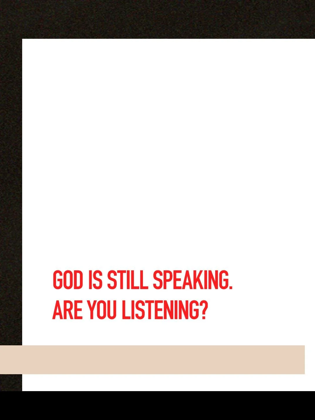 That quieter, truer voice has been there the whole time. The harder question is whether the noise is finally quiet enough to hear it.
ㅤ
What's one thing you're sitting with this week, without rushing to an answer? Drop it in the comments.