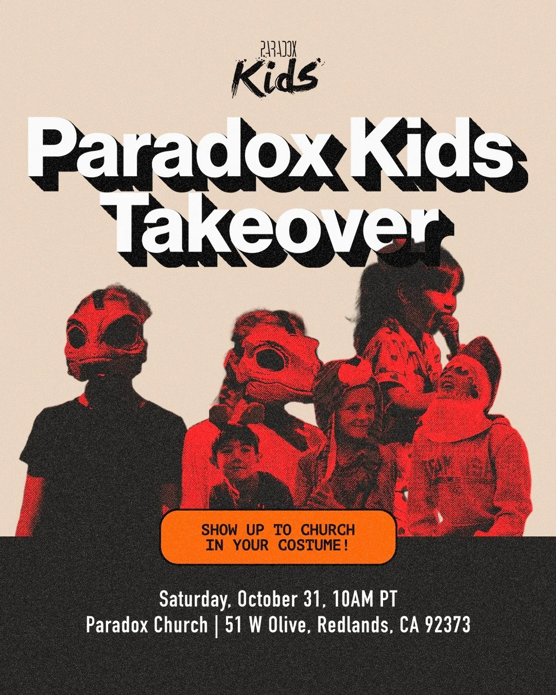 🎉 Paradox Kids Takeover is Coming!
ㅤ
Our Paradox Kids Takeover service is happening Saturday, October 31, and we want YOU to be part of it! Kids and youth can choose a way to help make the service awesome.
ㅤ
Let us know the role you&rsquo;d like to 