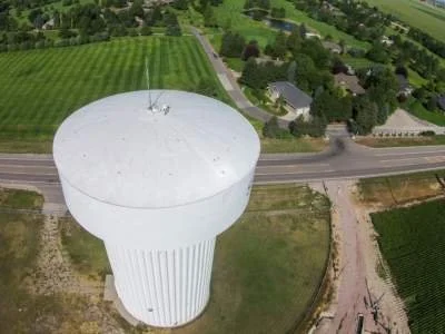 Water Tower Inspection |
Local government maintains current records of infrastructure including condition. Drone aerial and oblique imagery provides high resolution visuals for reports and presentations.