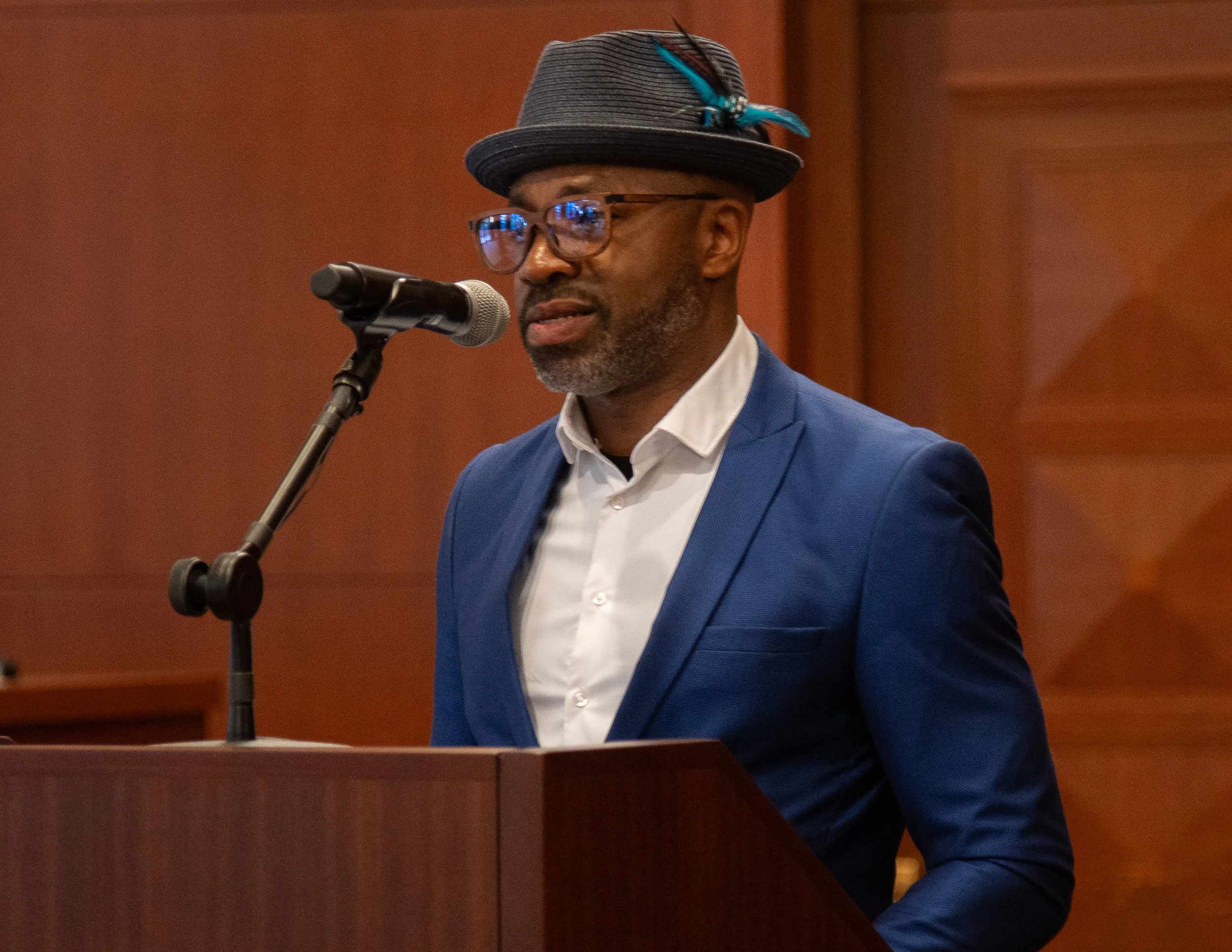 Chris Wilson, author of The Master Plan, delivers keynote at Sixth Annual RISE Court Graduation ceremony