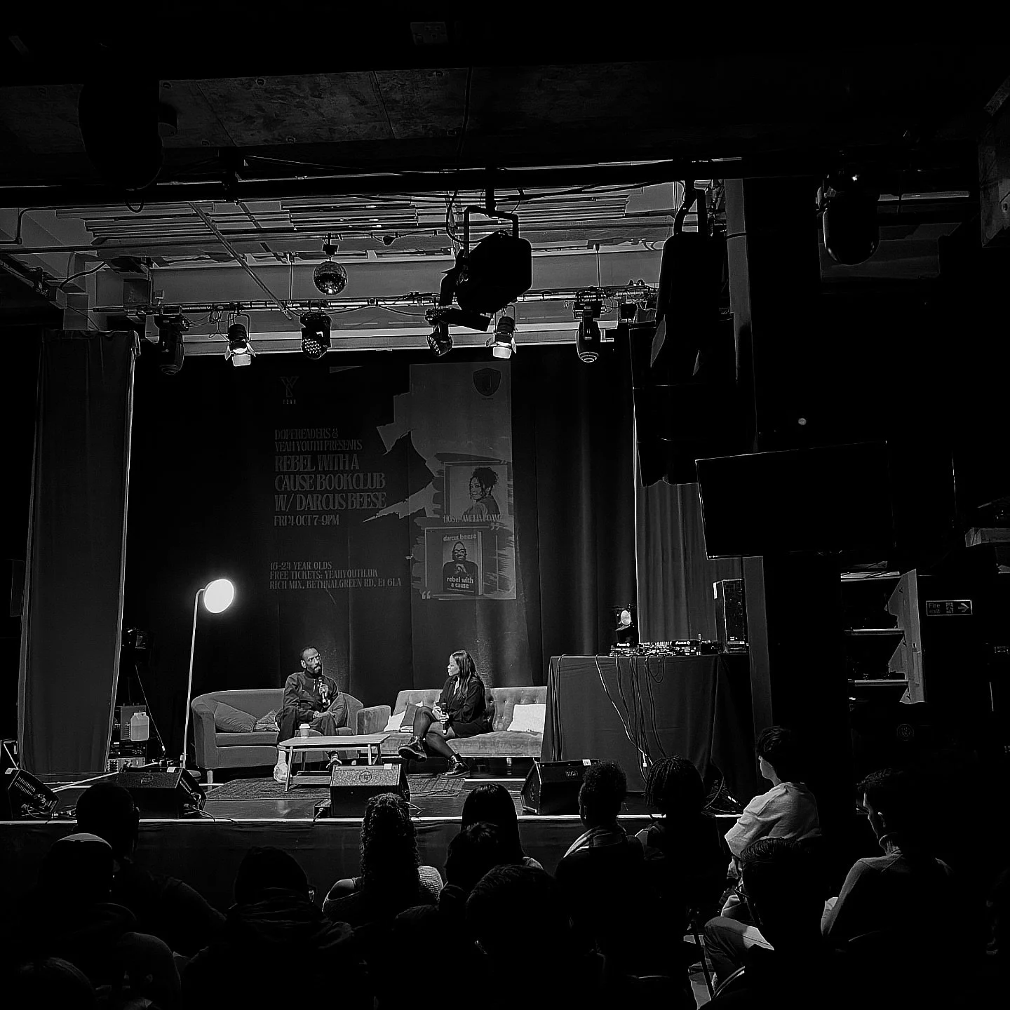 A very different style of event for us at @yeahyouthuk but very gassed to have created another inspirational event! In collaboration with @dopereaders.club we had the amazing journey of darcuscb shared with our young creatives with a Q&amp;A where ex