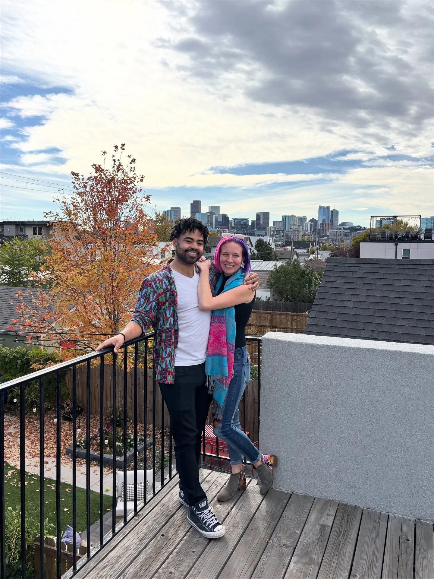These two and their new view 🤍

Ky &amp; Alexis took the leap from city life and condo living to a stunning new home in the Highlands. They knew, well we all knew, that this one was THE ONE after the reading nook was located ☺️ Other special highlig