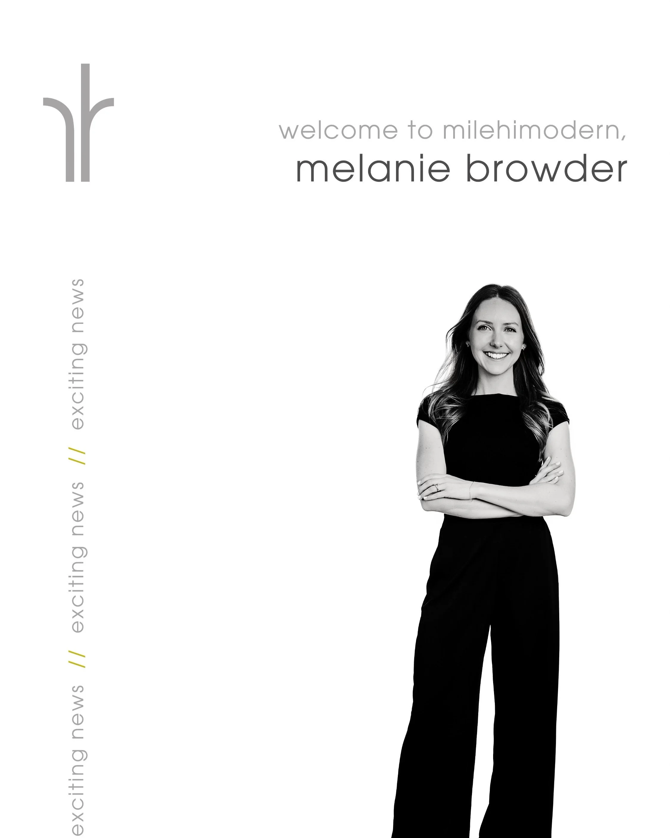 a little news from me today! I&rsquo;ve joined @milehimodern and I couldn&rsquo;t be more thrilled about what&rsquo;s ahead.

Grateful for the opportunity to learn from an amazing mentor over the last few years and ready to keep growing alongside som