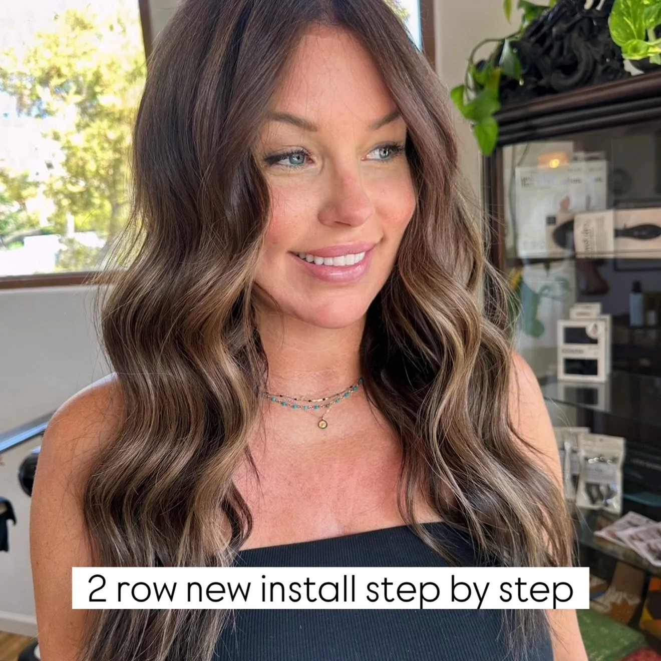 🌟🌟🌟🌟🌟

2 row new install is one of our most common installs. It gives our clients the fullness and length they desire while still looking natural! 

Although, everyone&rsquo;s hair is different that&rsquo;s why we offer FREE phone consultations 