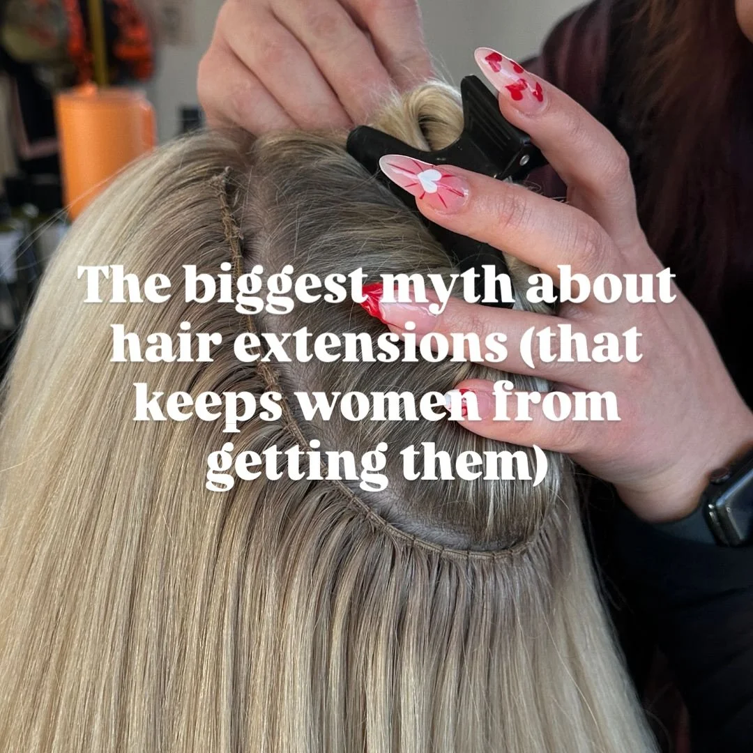 Be honest&hellip;

What&rsquo;s the one thing that&rsquo;s stopped you from getting extensions?

&bull; &ldquo;They look fake&rdquo;
&bull; &ldquo;They ruin your hair&rdquo;
&bull; &ldquo;Too high maintenance&rdquo;
&bull; &ldquo;Too expensive&rdquo;