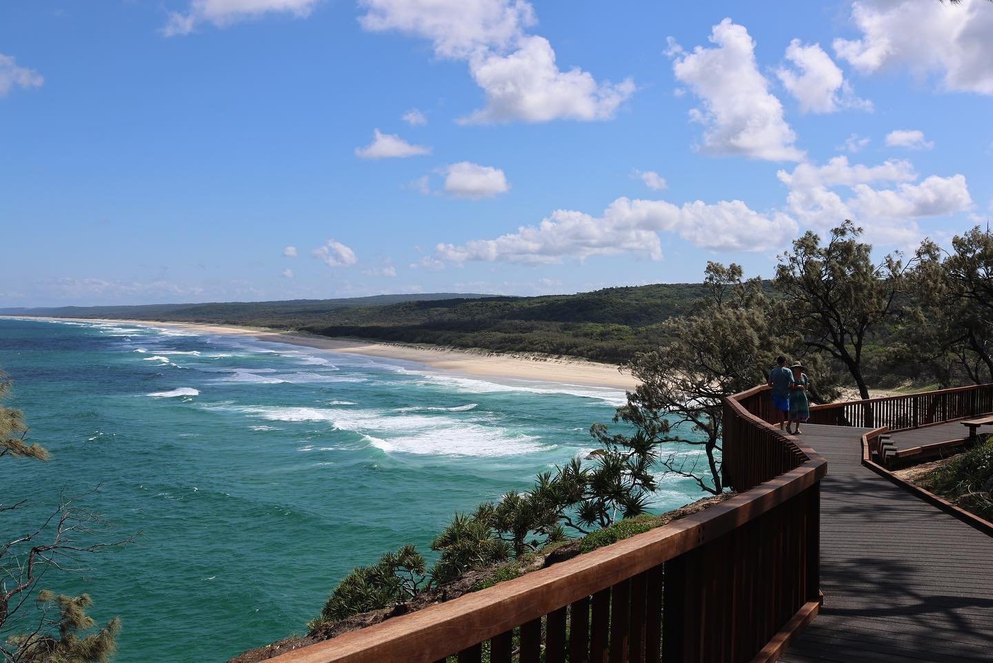 What stunning weather to catch the Stradbroke Flyer over to the beautiful North Stradbroke Island!!!