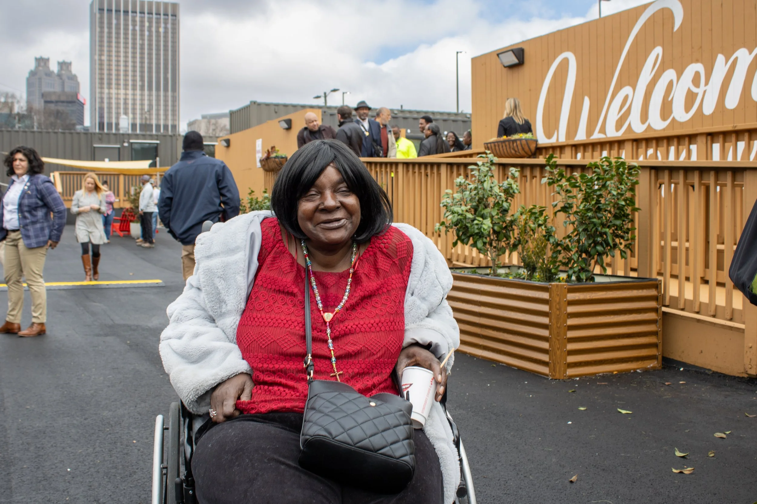 The city of Atlanta has just opened its pilot shipping container village downtown to rapidly rehouse 40 people who were previously homeless—and Mayor Andre Dickens says that’s just the beginning.