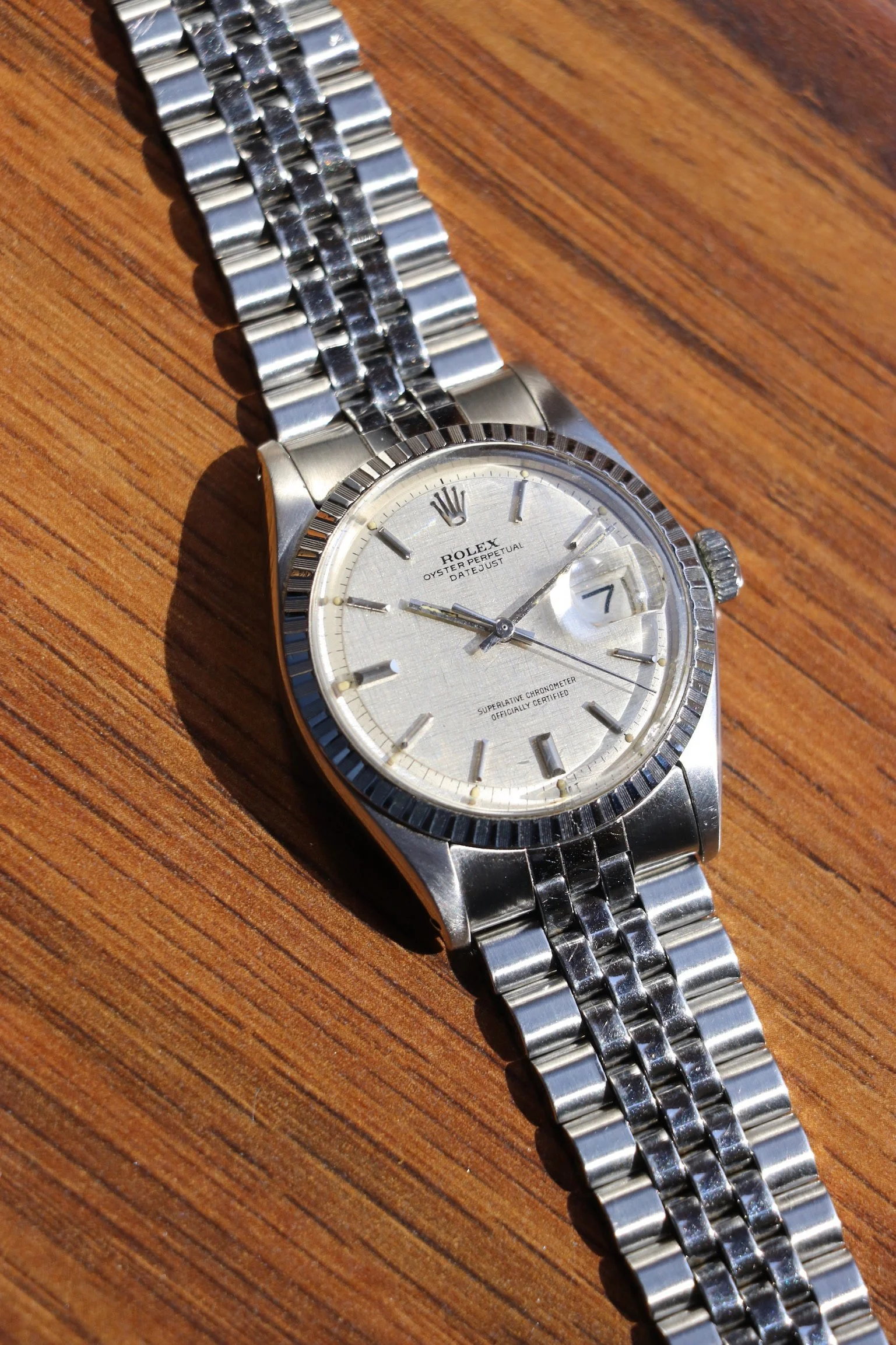 Rolex Datejust 1603 Linen