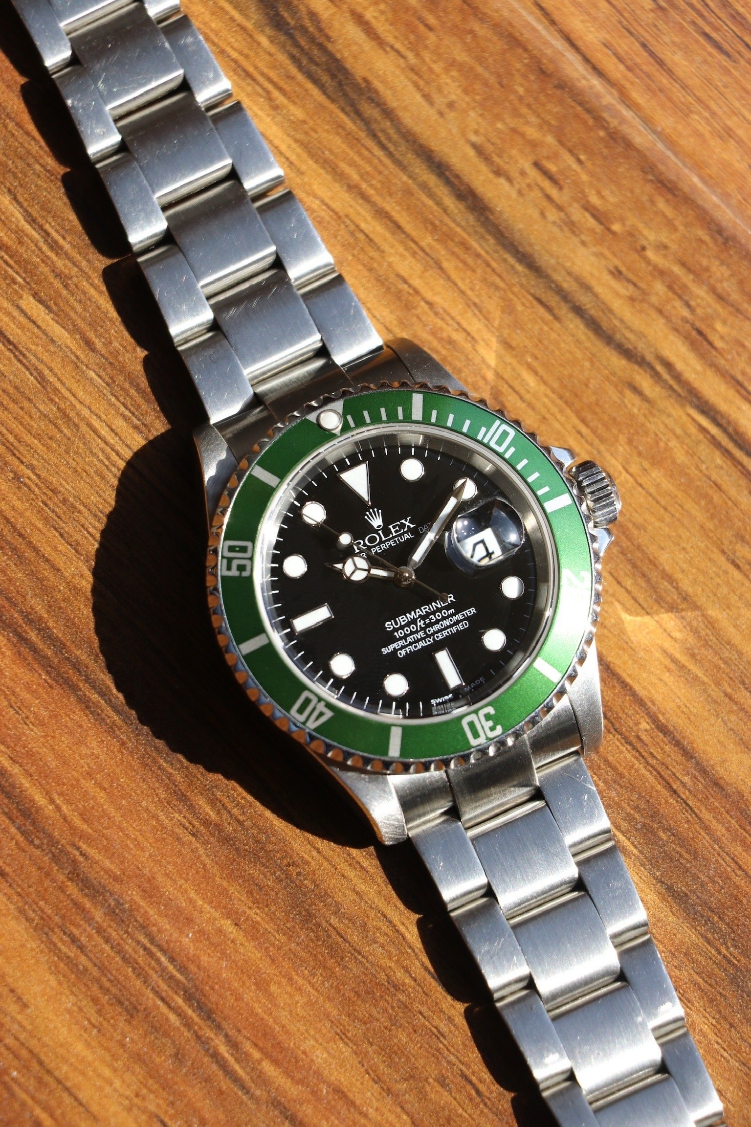 Rolex Submariner 16610LV Kermit