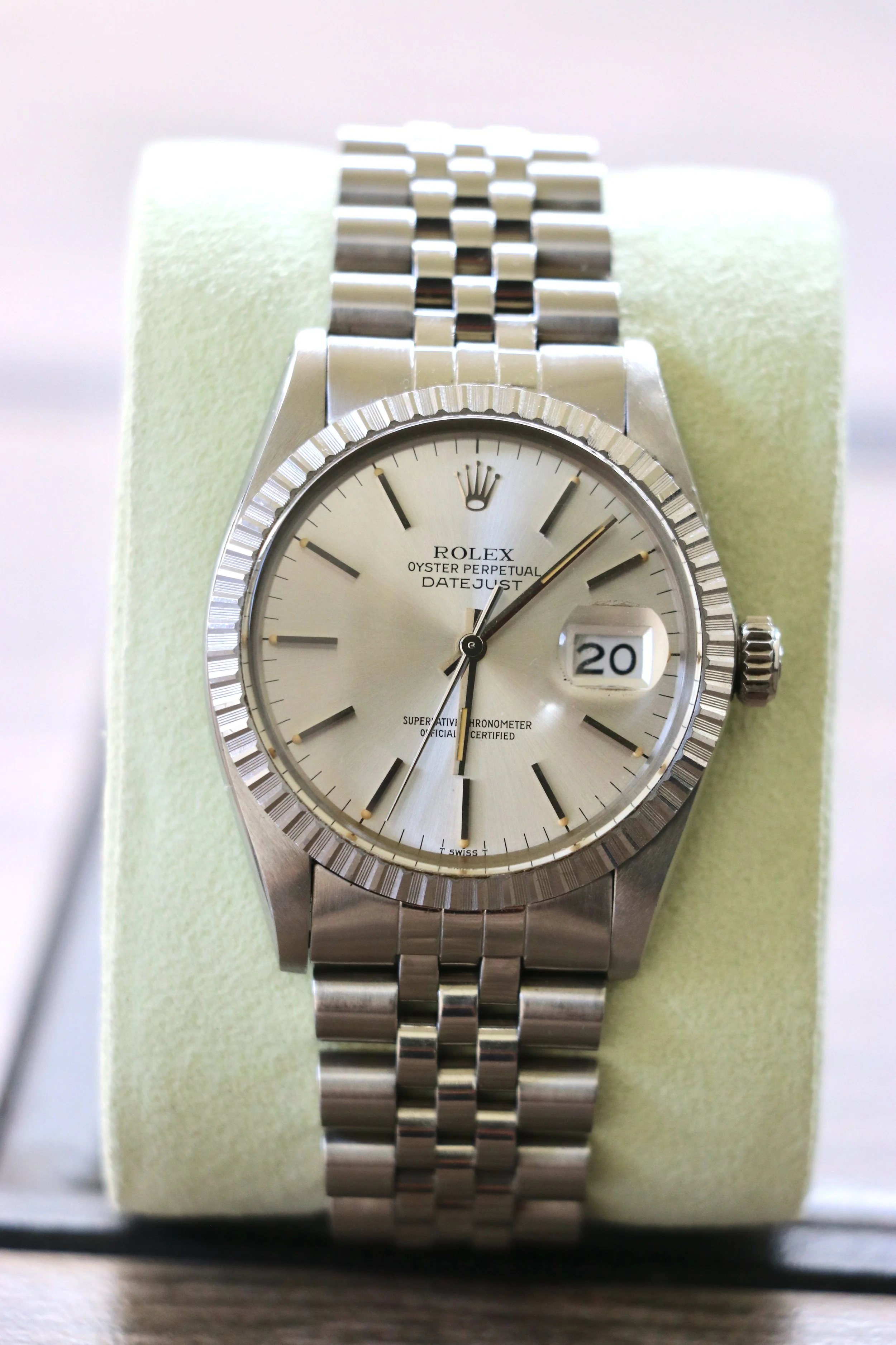 Rolex Datejust 16030 Silver Dial