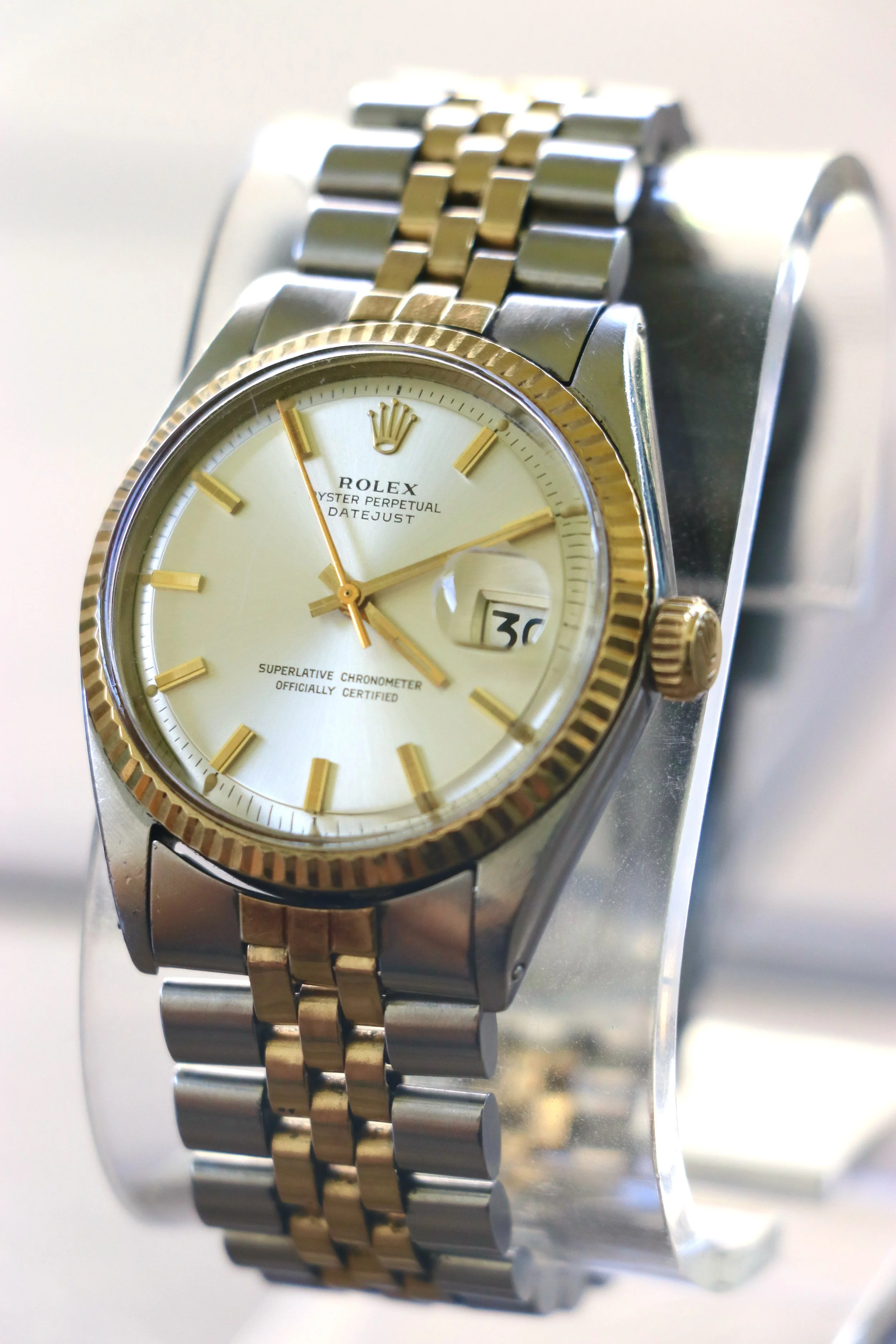 Rolex Datejust 1601 Silver Dial