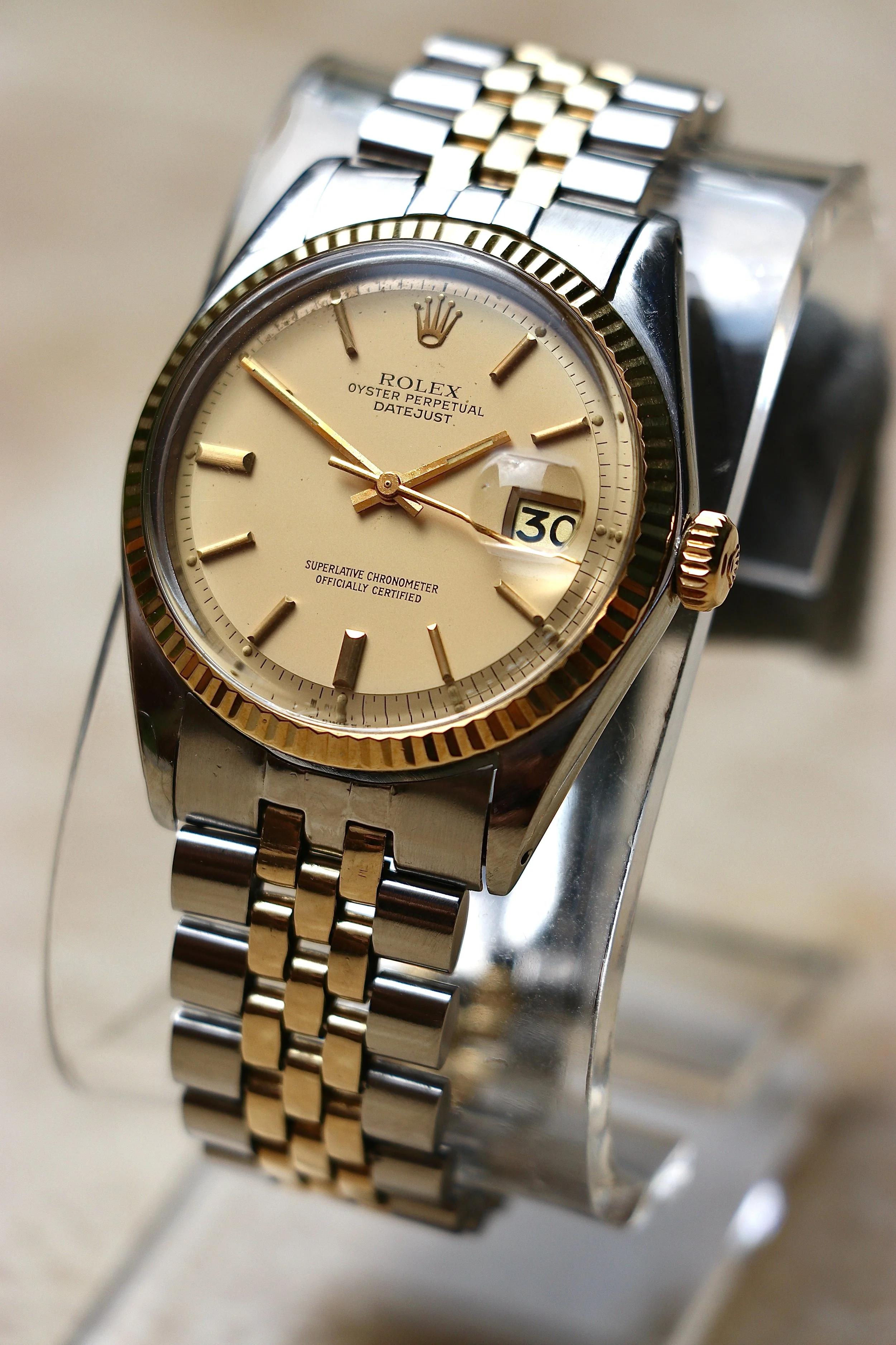 Rolex Datejust 1601 Champagne Dial
