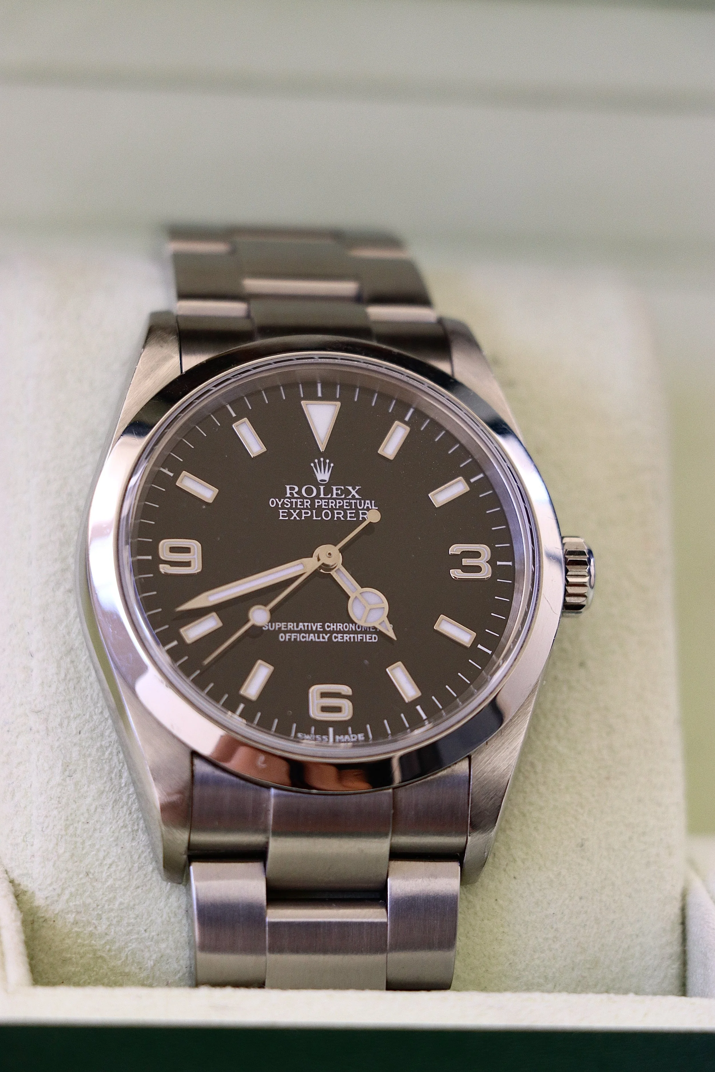 Rolex Explorer 14270 Black Dial
