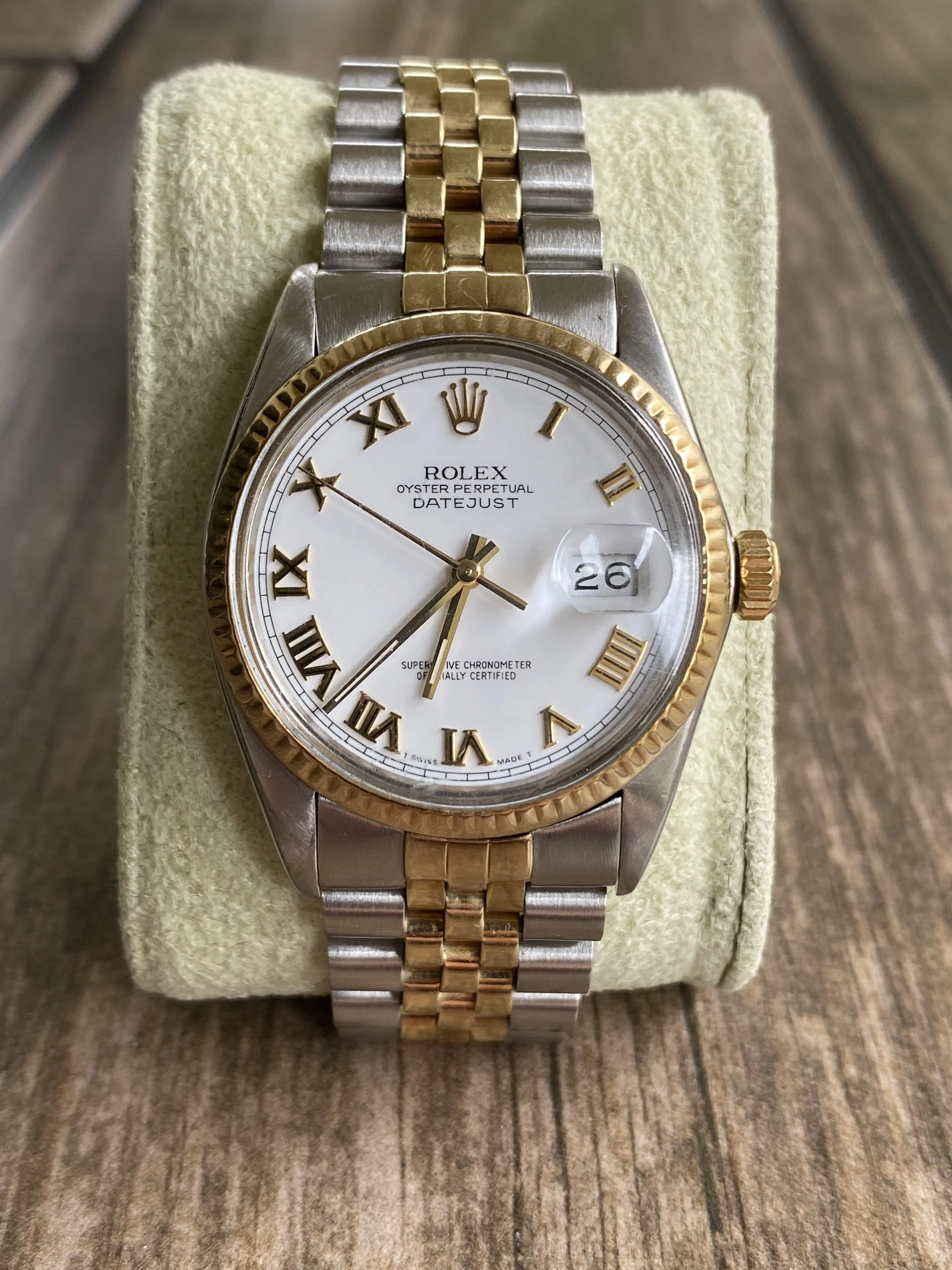 Rolex Datejust 16013 Roman Dial