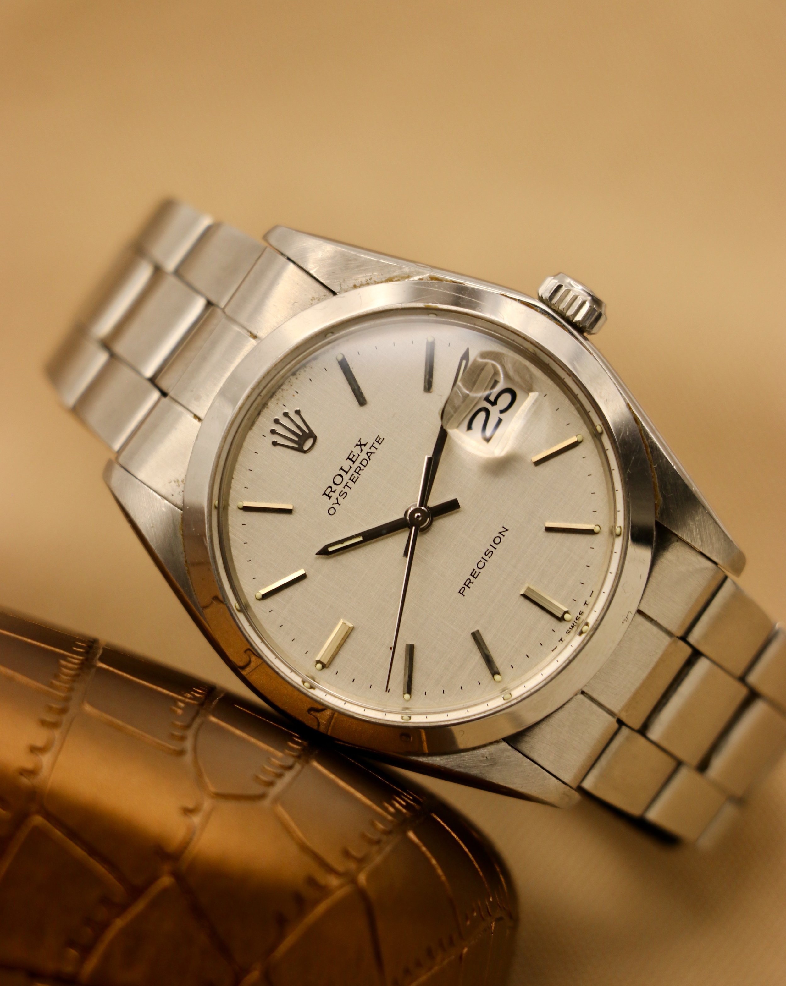 Rolex Oysterdate Precision 6694 Linen