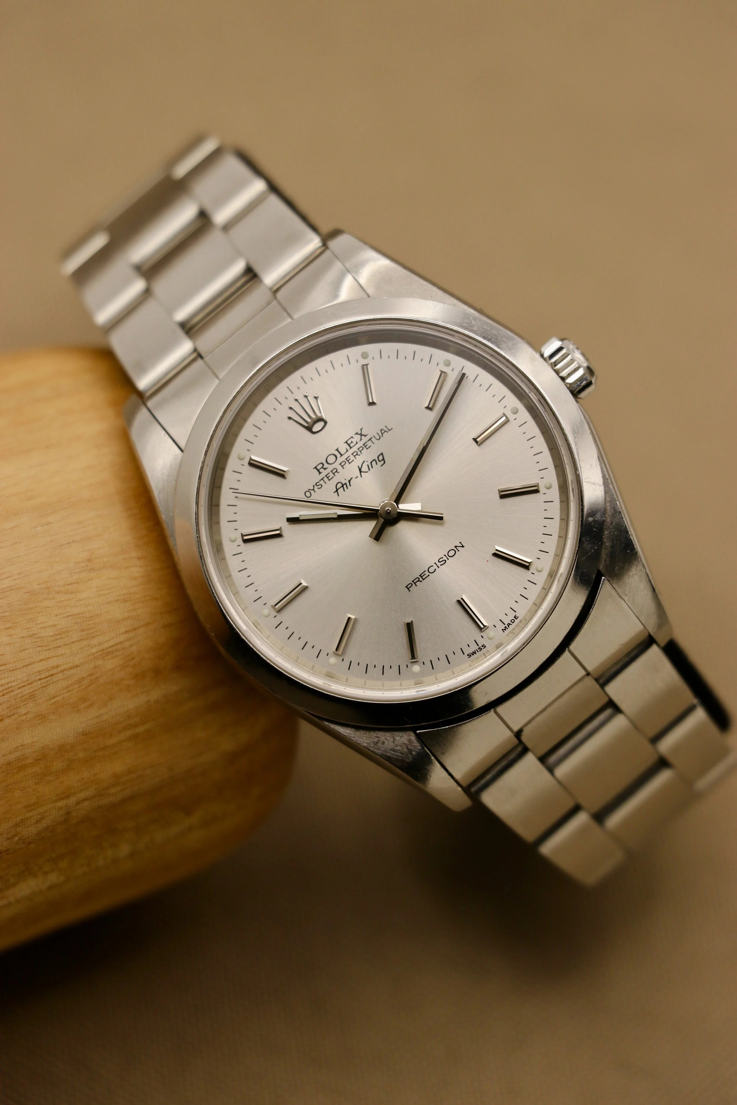 Rolex Airking 14000 Silver Dial