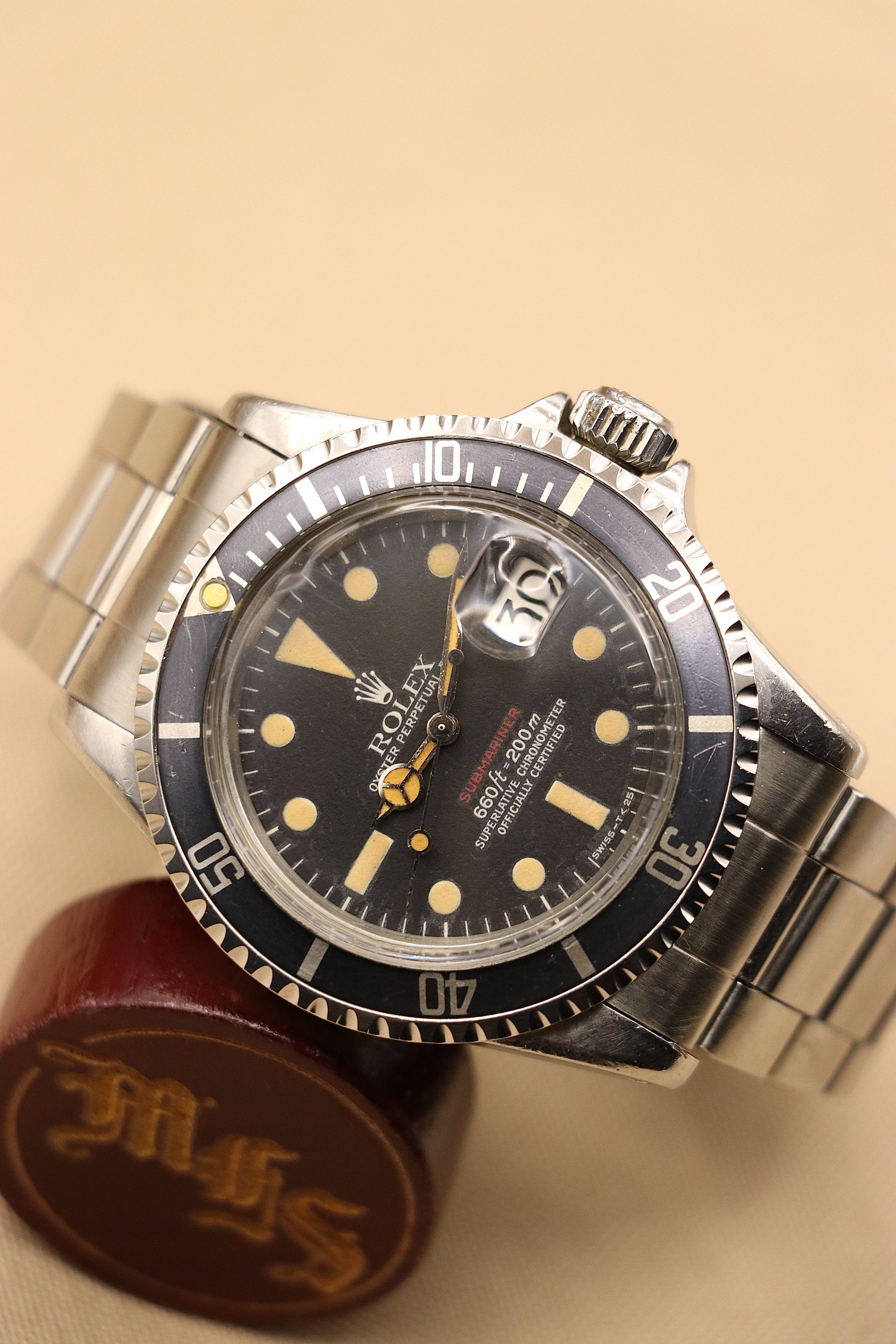 Rolex Red Submariner 1680 MKVI Dial