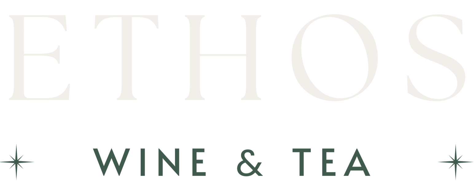 Ethos Wine & Tea Text Logo